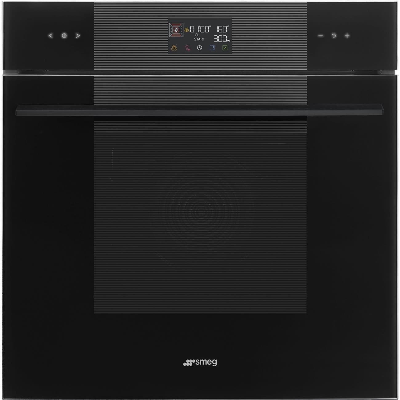 SMEG SO6102M2B3 combi-magnetron oven, Zwart