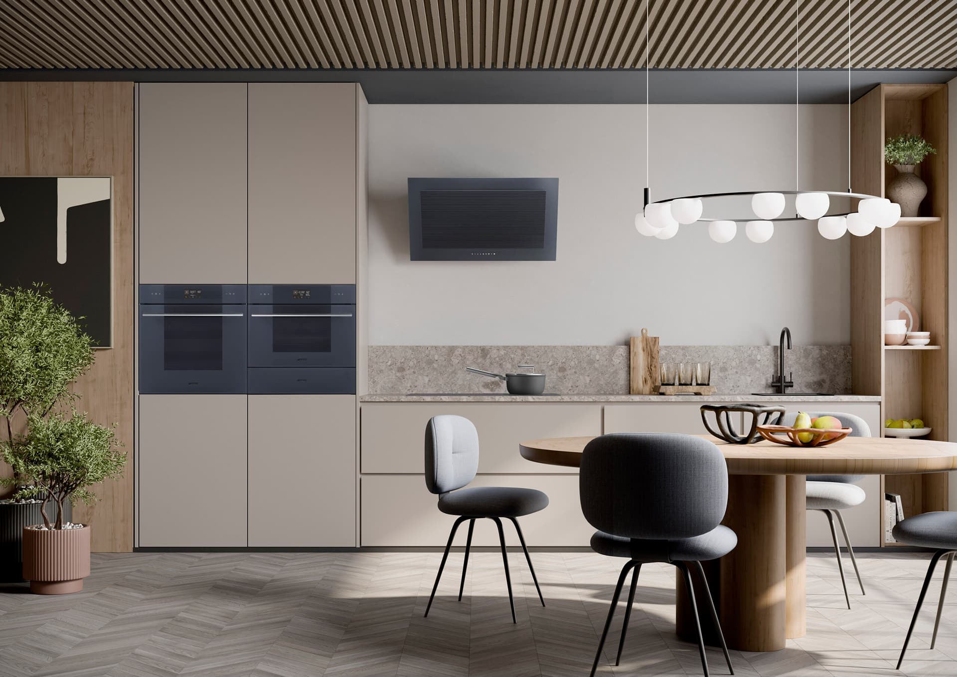SMEG SO6102TG oven, Neptune Grey (afbeelding 3 van 4)