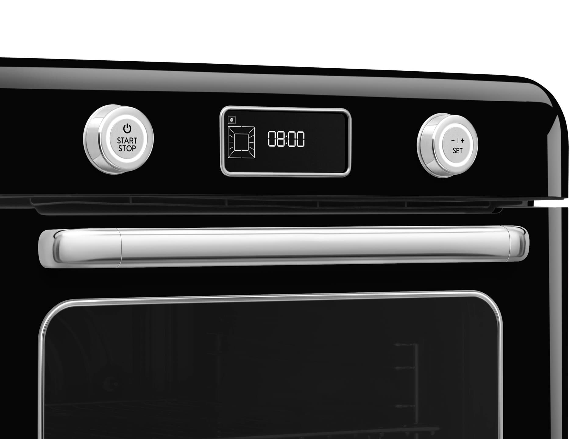 SMEG COF01BLEU combi-stoom oven, Zwart (afbeelding 2 van 4)