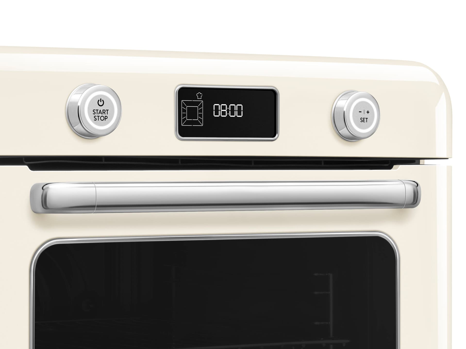 SMEG COF01CREU combi-stoom oven, Creme (afbeelding 2 van 4)