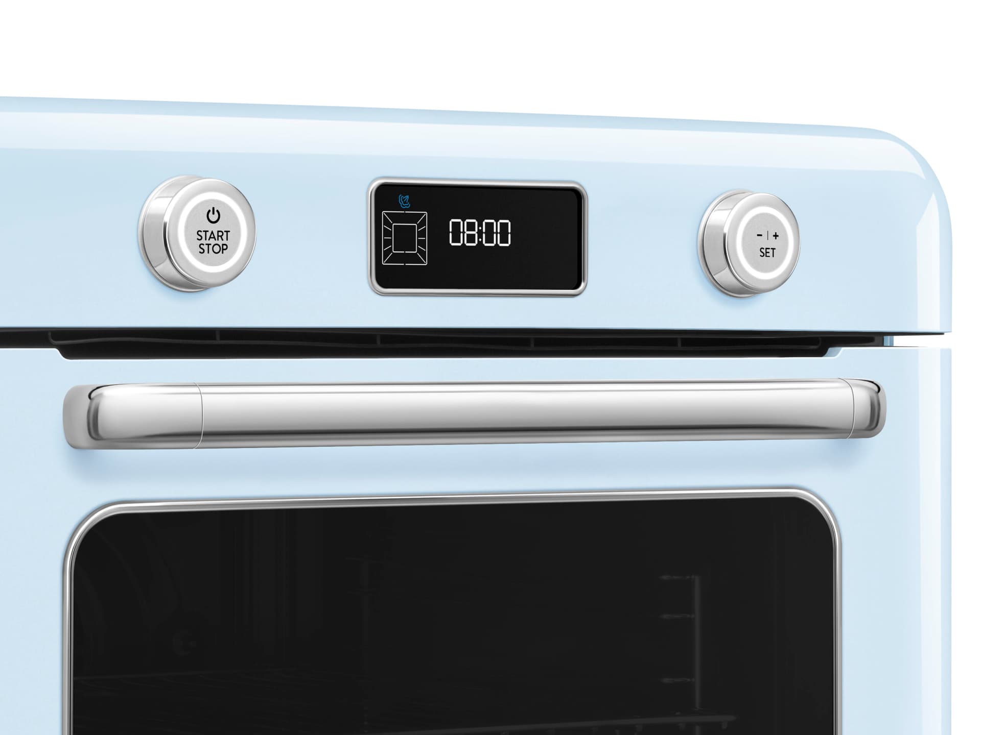SMEG COF01PBEU combi-stoom oven, Pastelblauw (afbeelding 2 van 4)