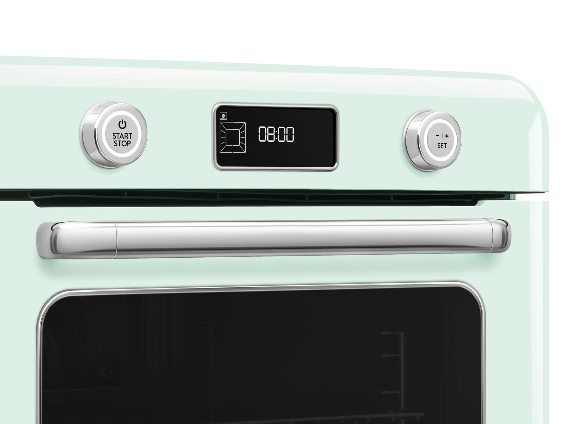 SMEG COF01PGEU combi-stoom oven, Pastelgroen (afbeelding 2 van 4)