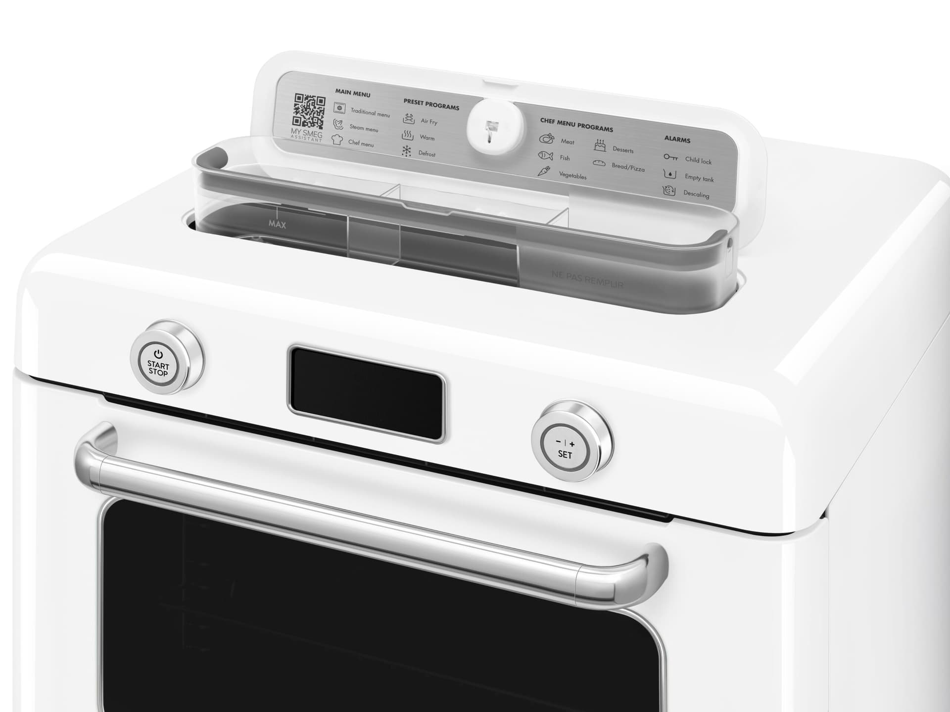 SMEG COF01WHEU combi-stoom oven, Wit (afbeelding 3 van 4)