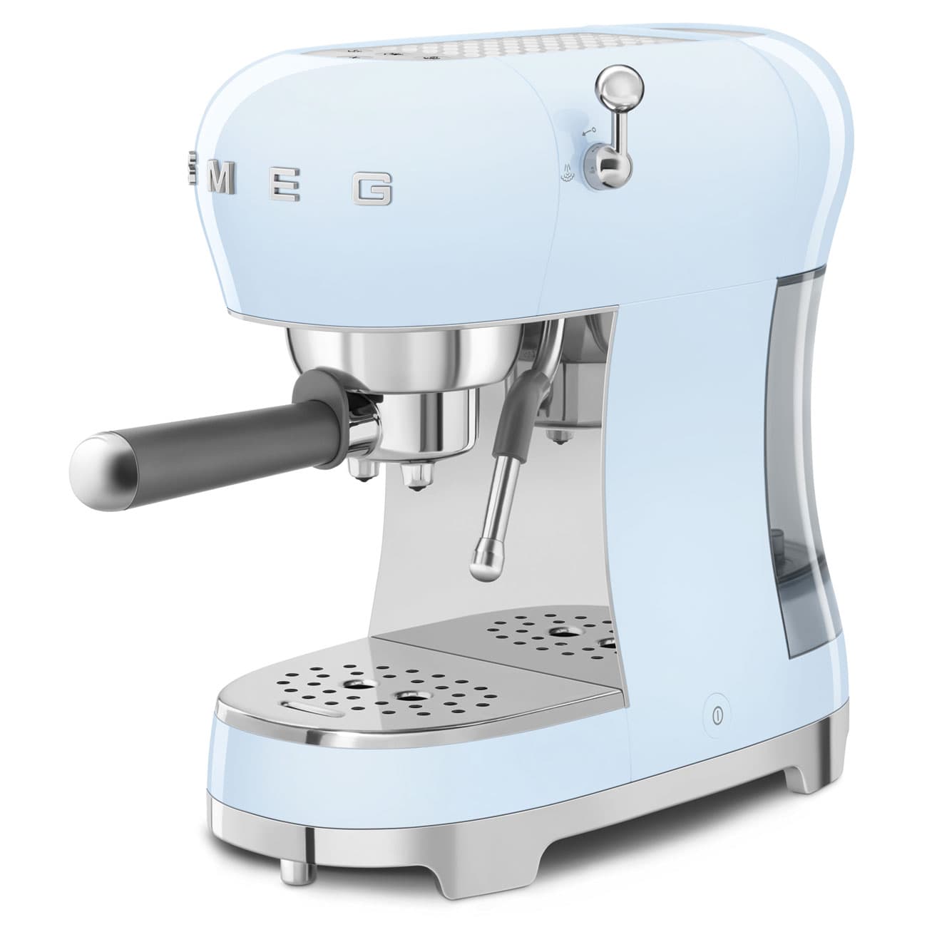 SMEG ECF02PBEU espressomachine, Pastelblauw (afbeelding 3 van 6)