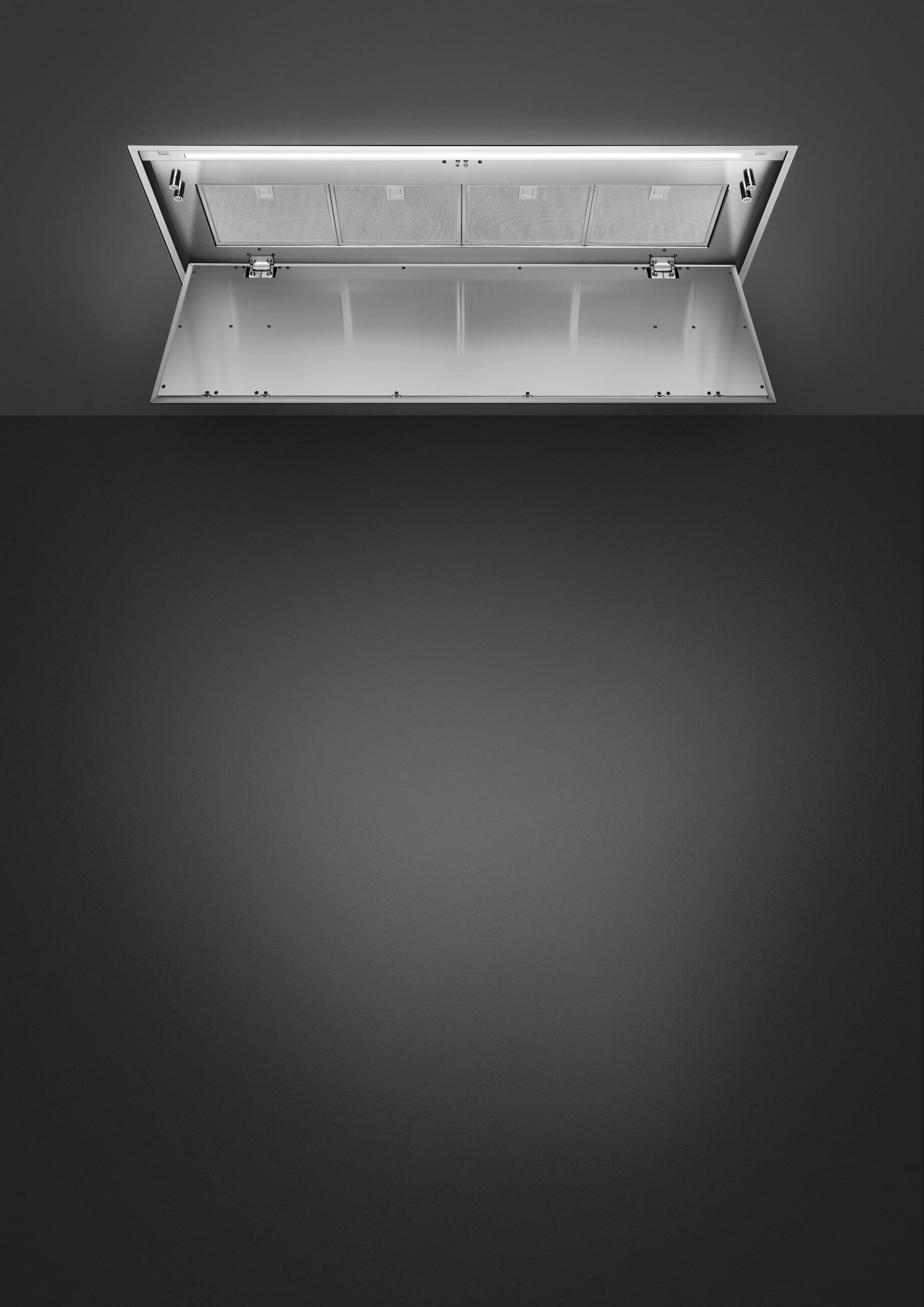SMEG KLT120LWHS plafond unit afzuigkap, Mat wit (afbeelding 3 van 4)