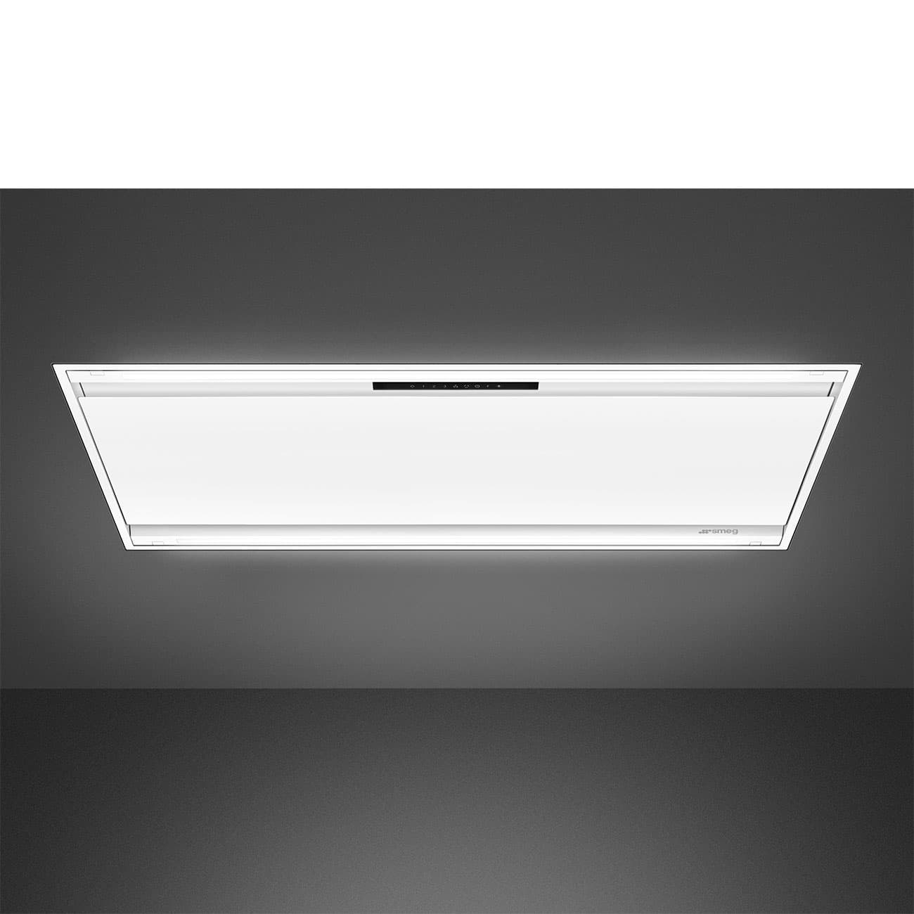 SMEG KLT12L4WH plafond unit afzuigkap, Mat wit