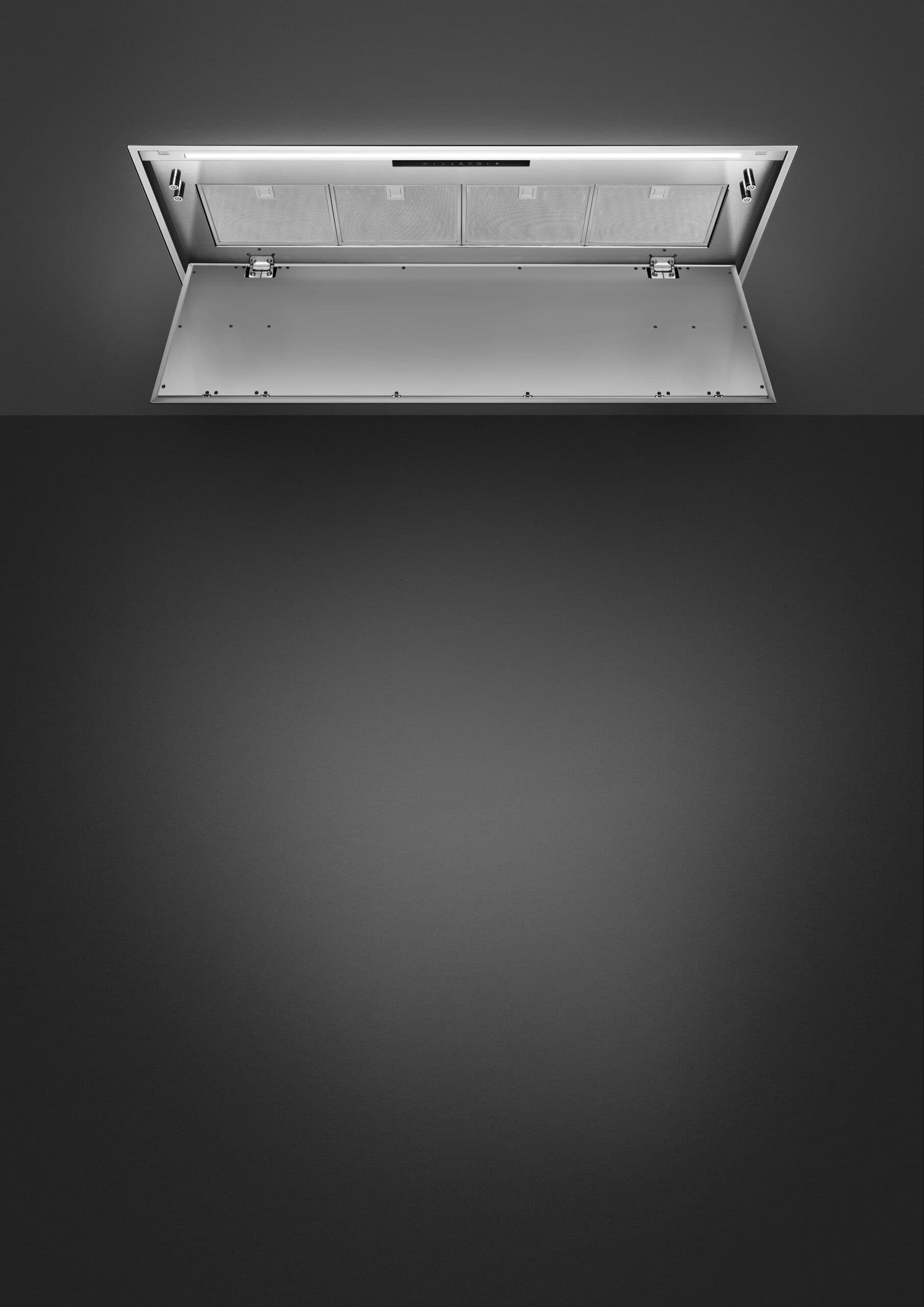 SMEG KLT12L4WH plafond unit afzuigkap, Mat wit (afbeelding 3 van 4)
