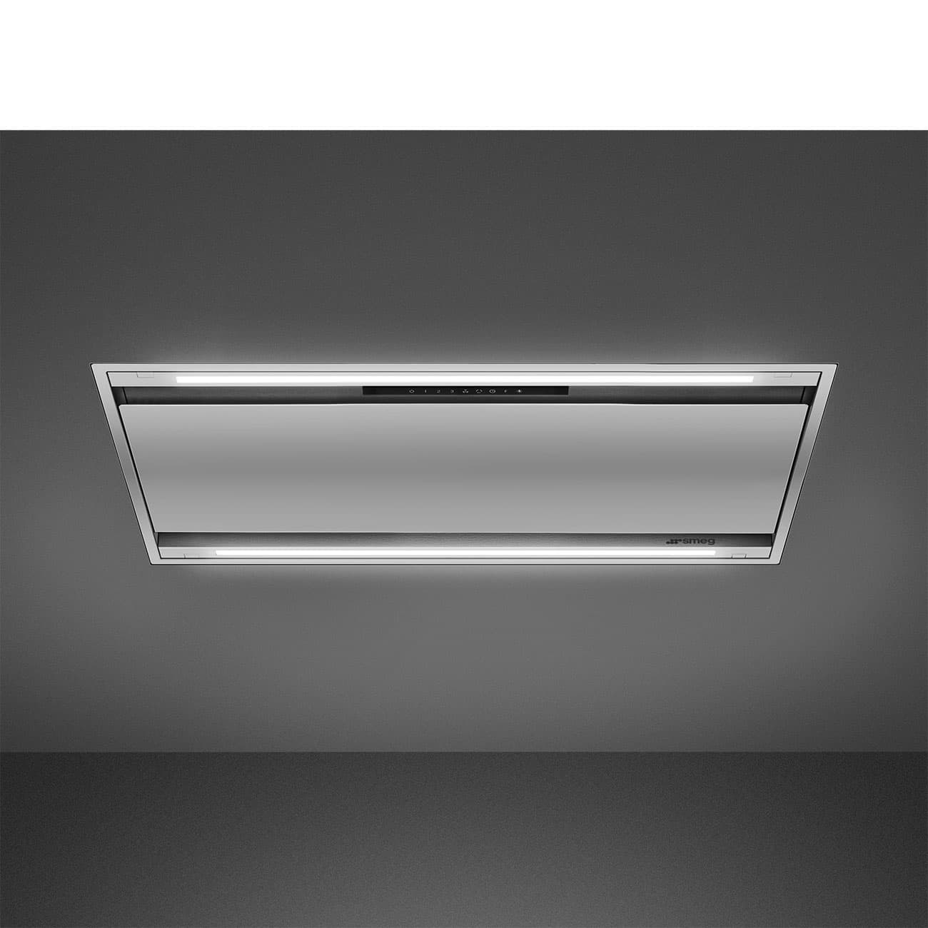 SMEG KLT9L4X plafond unit afzuigkap, Rvs