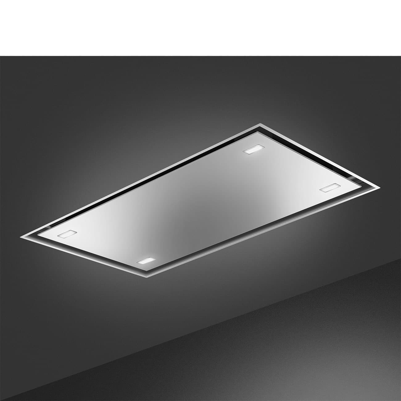 SMEG KSCB124X plafond unit afzuigkap, Rvs