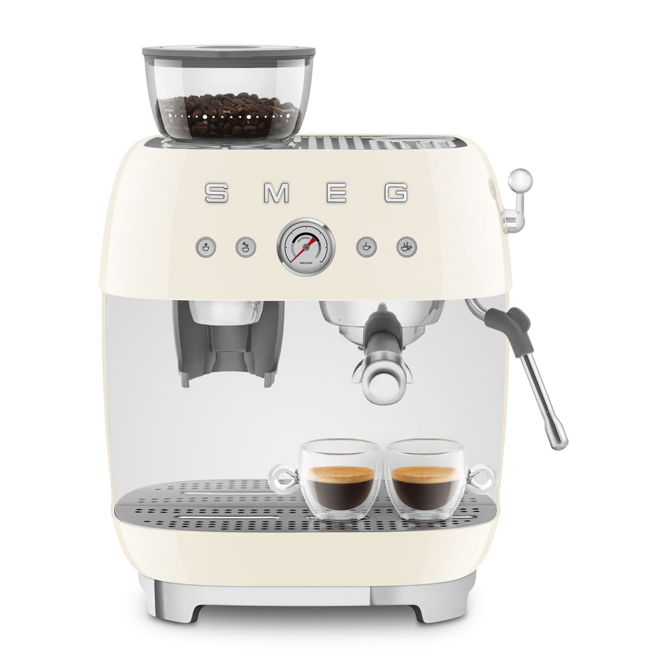 SMEG EGF03CREU espressomachine crème (afbeelding 3 van 4)