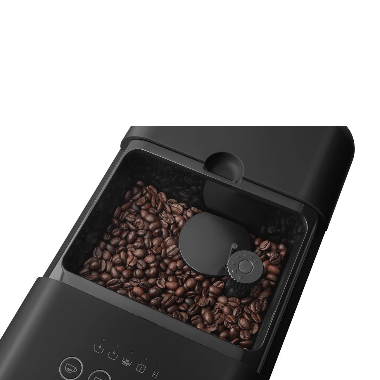 SMEG BCC11BLMEU koffiemachine, Mat zwart (afbeelding 5 van 7)