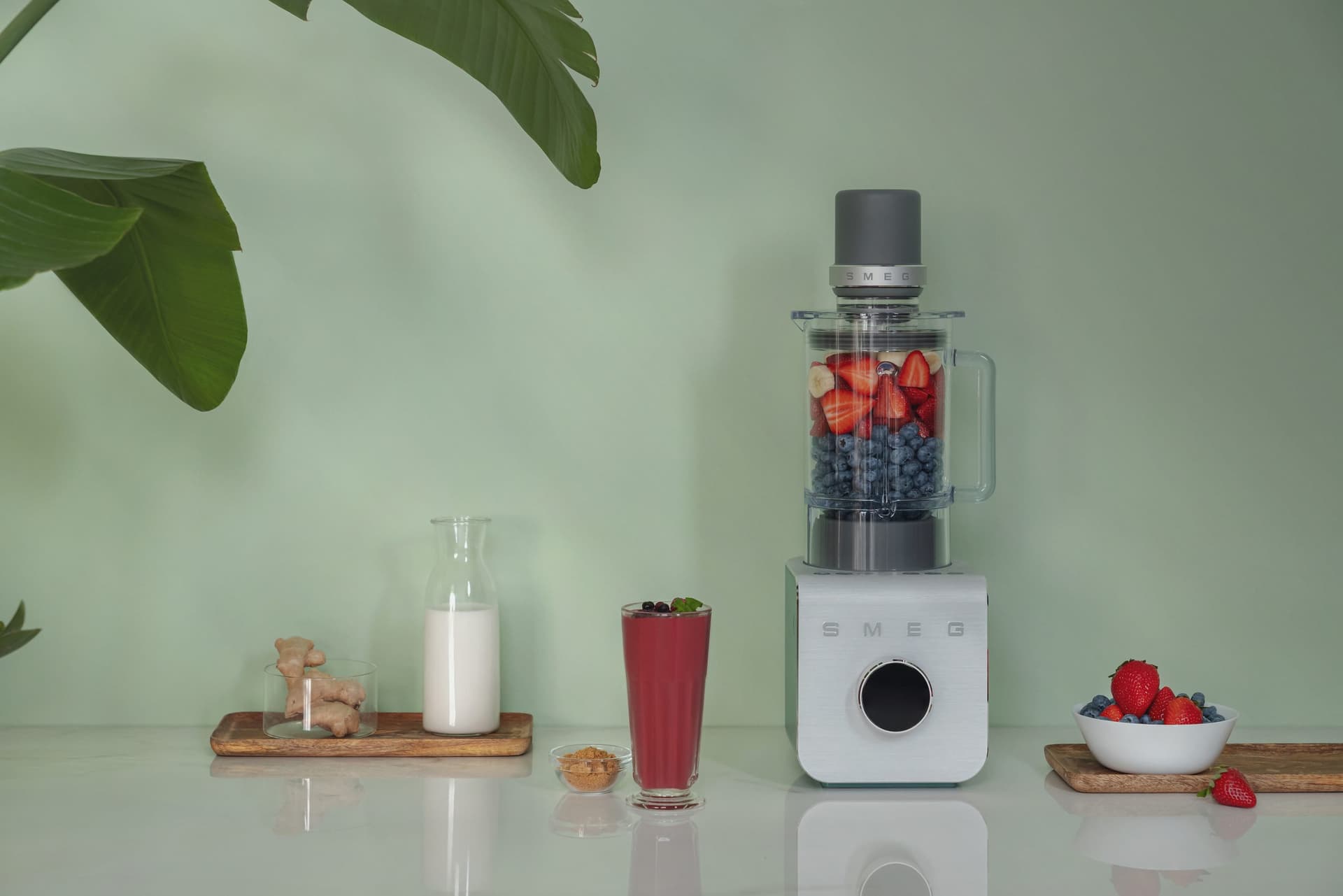 SMEG BLC02EGMEU High-Performance Blender Emerald Green (afbeelding 2 van 2)
