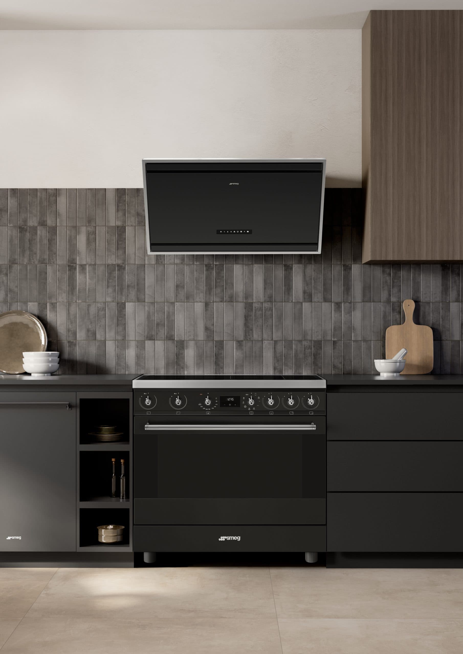 SMEG C92IPMB2 fornuis, Antraciet (afbeelding 4 van 5)