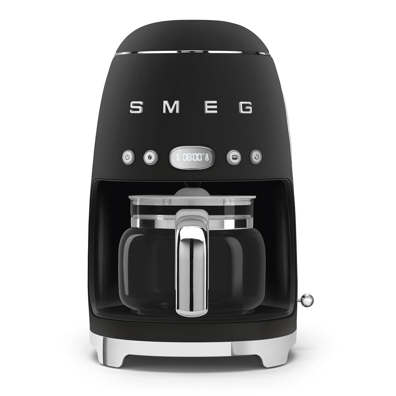 SMEG DCF02BLMEU filterkoffiemachine mat zwart