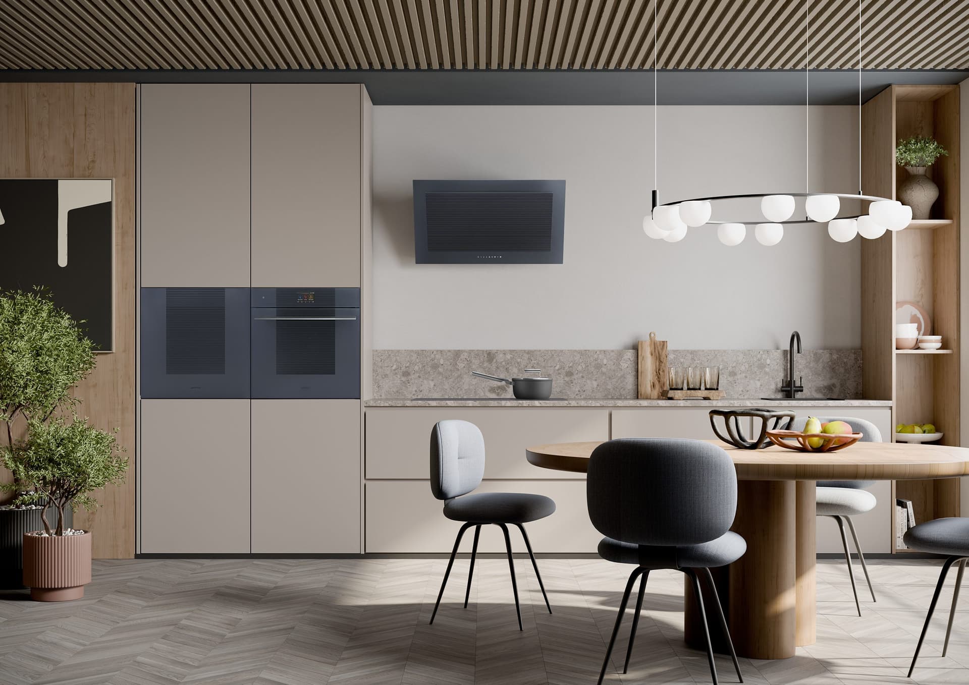 SMEG SO6104APG Omnichef oven, Neptune Grey (afbeelding 3 van 4)
