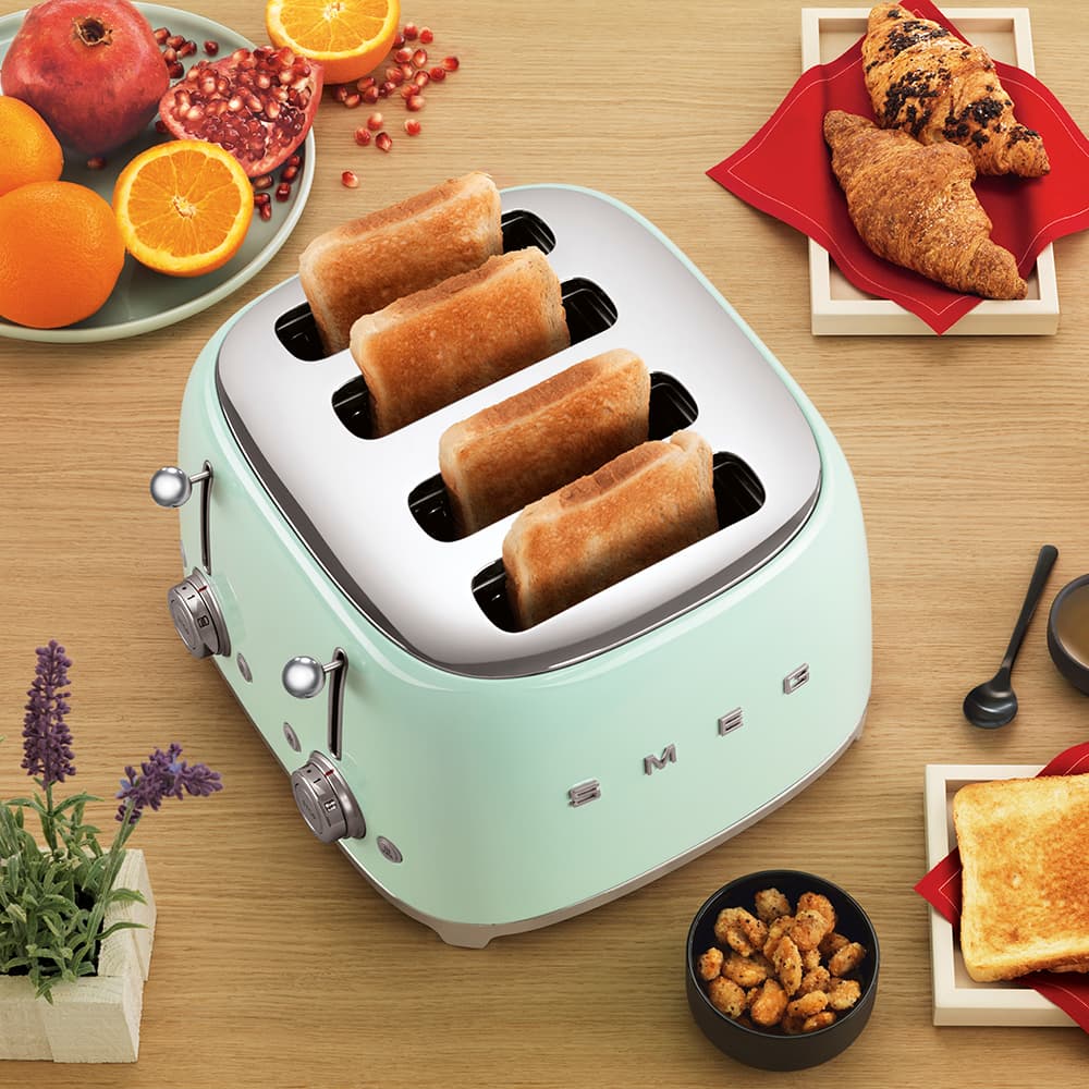 SMEG TSF03WHEU broodrooster wit (afbeelding 2 van 2)