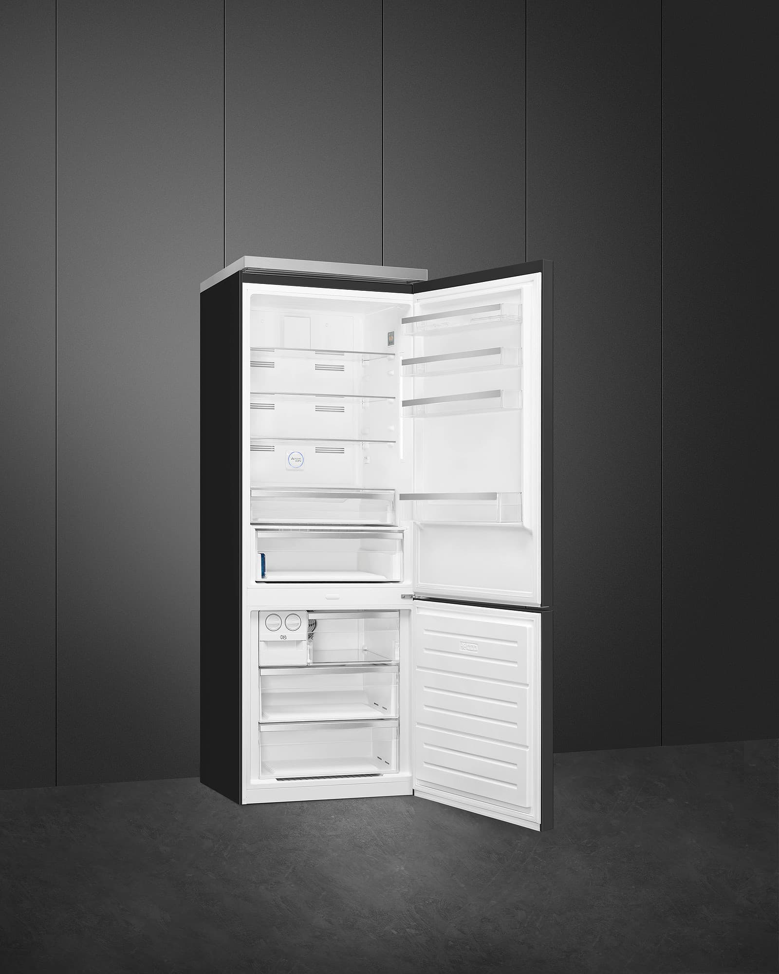 SMEG FA490RAN5 koelkast antraciet (afbeelding 2 van 4)