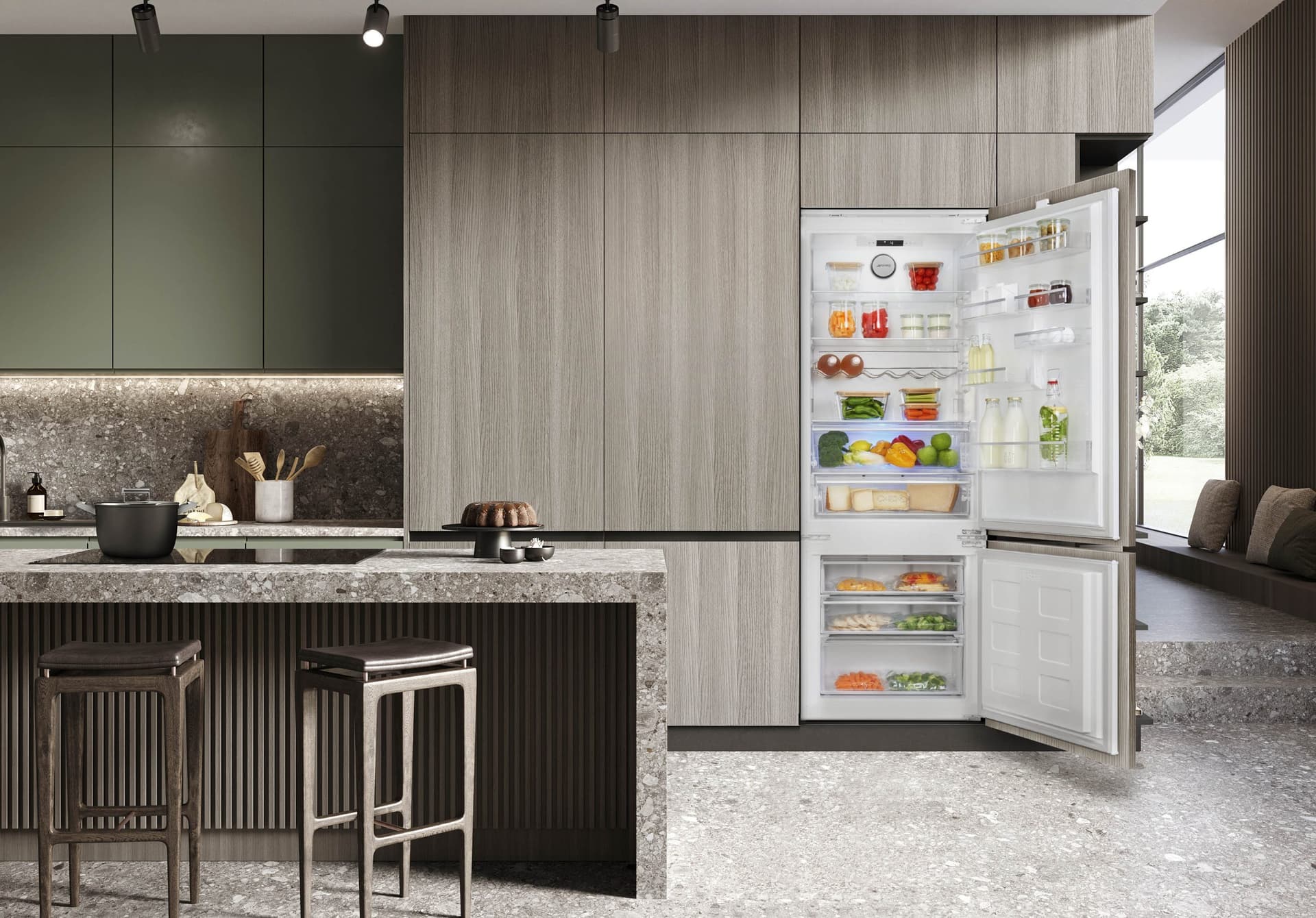 SMEG C875TNE koelkast (afbeelding 2 van 5)