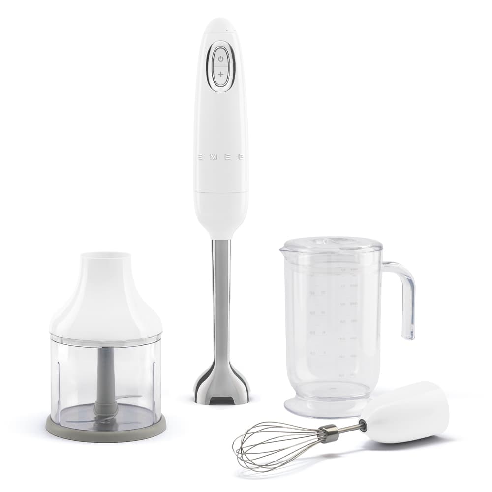 SMEG HBF03WHEU Staafmixer met accessoires, Wit