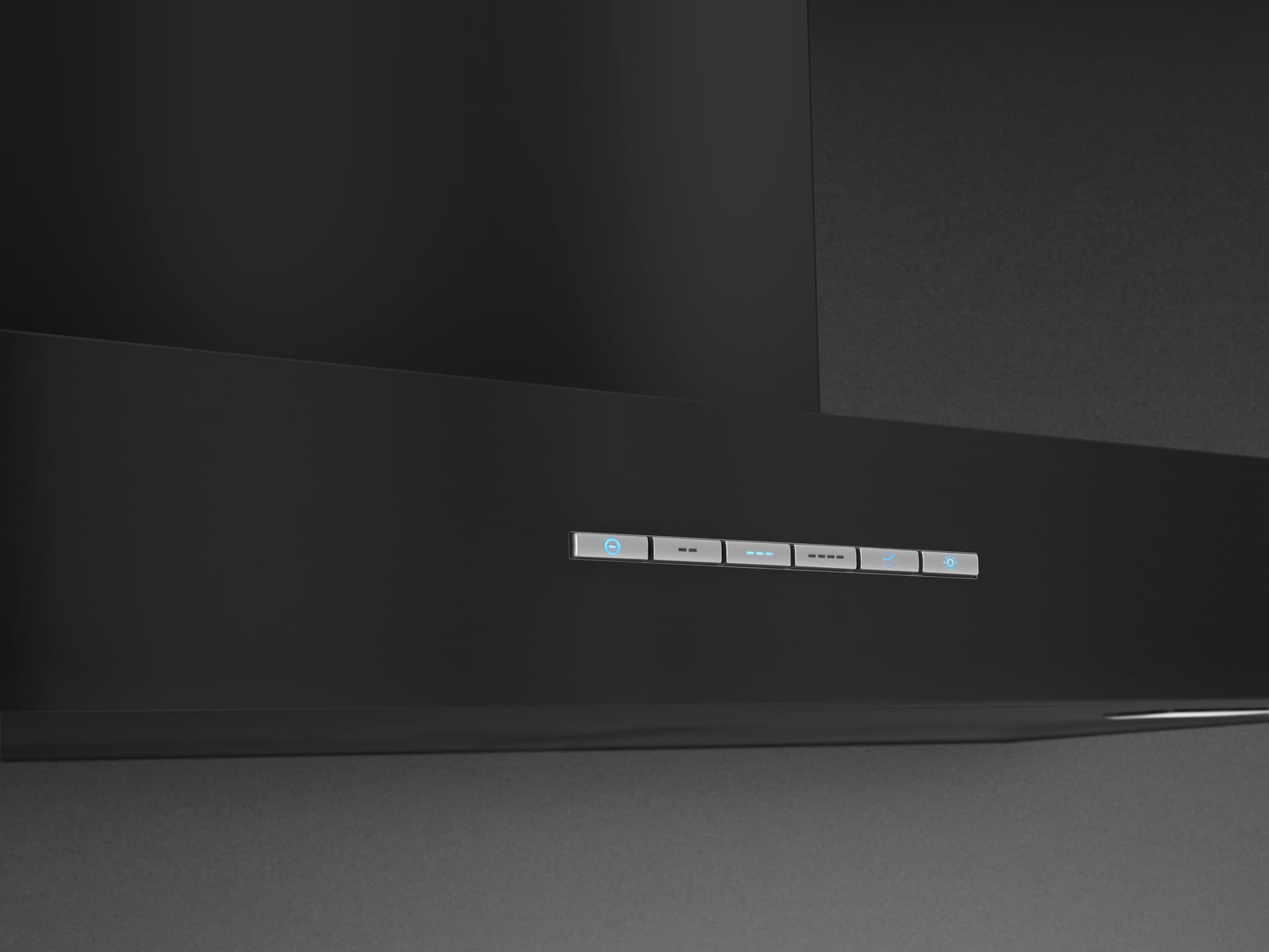 SMEG KBT600MB wand afzuigkap, Antraciet (afbeelding 2 van 3)