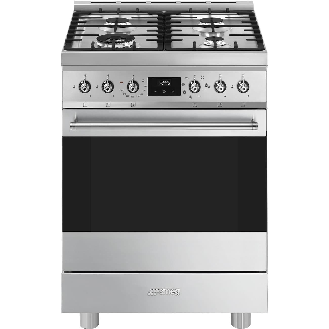 SMEG C6GMXNLK2 fornuis, Rvs