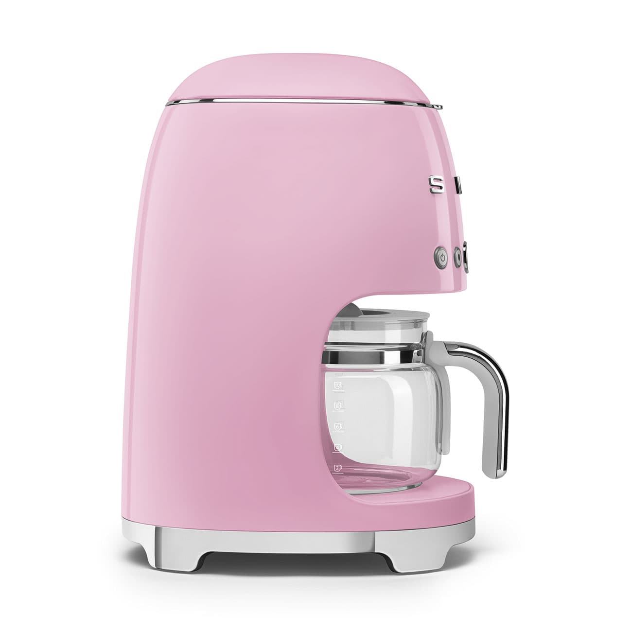 SMEG DCF02PKEU filterkoffiemachine, Roze (afbeelding 5 van 5)