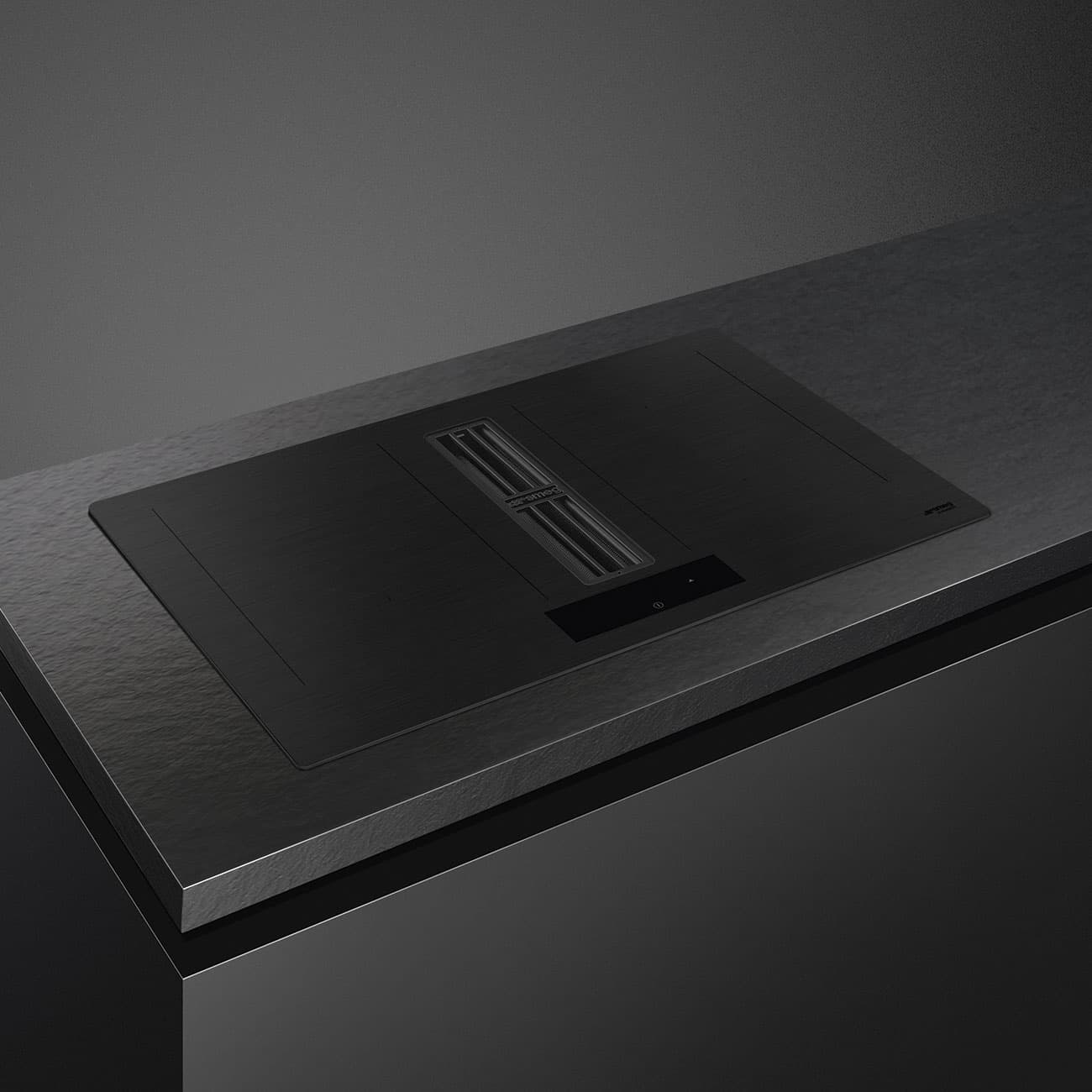 SMEG HOBD382MB2 kookplaat, Mat zwart (afbeelding 3 van 8)