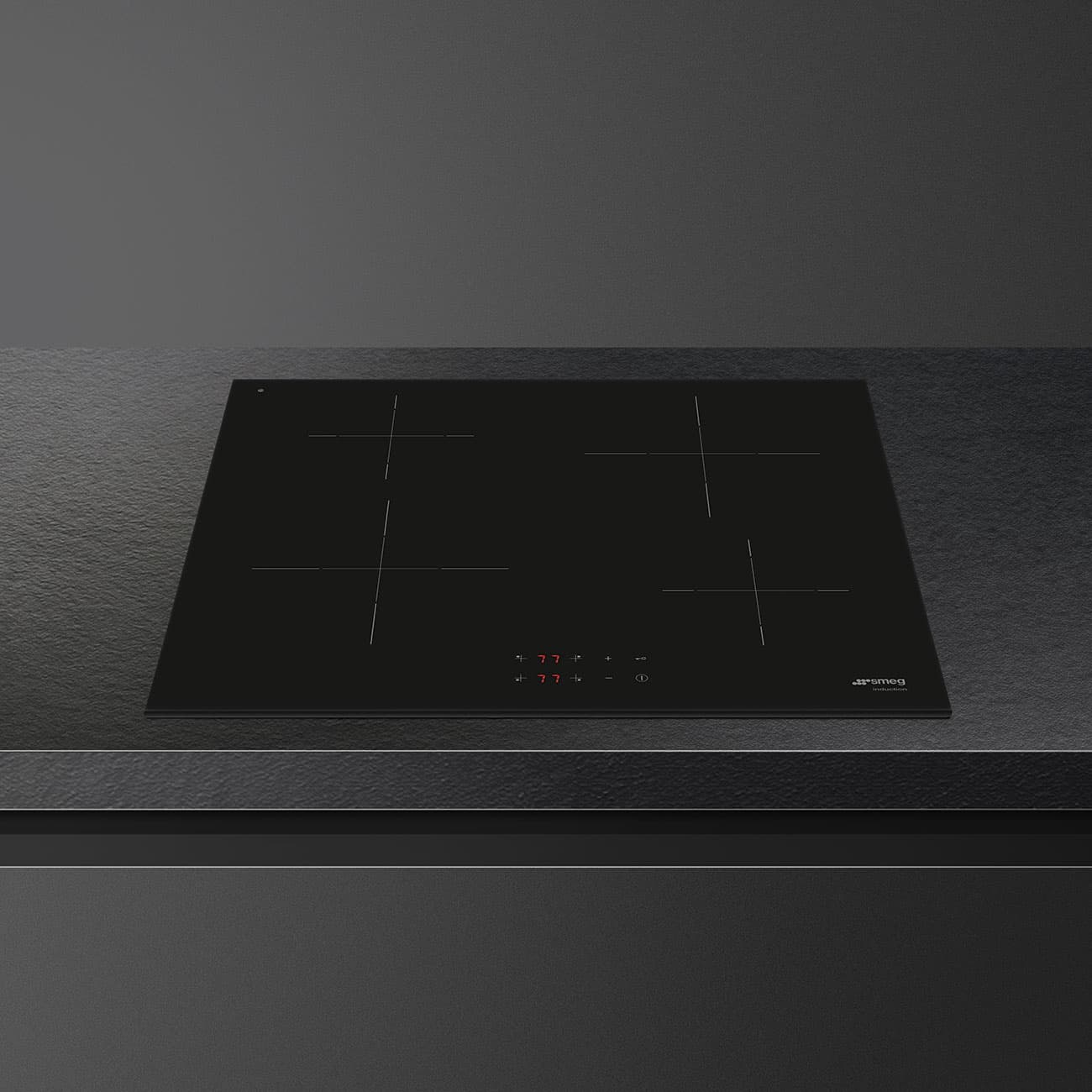 SMEG SI2641DL kookplaat, Zwart (afbeelding 2 van 6)