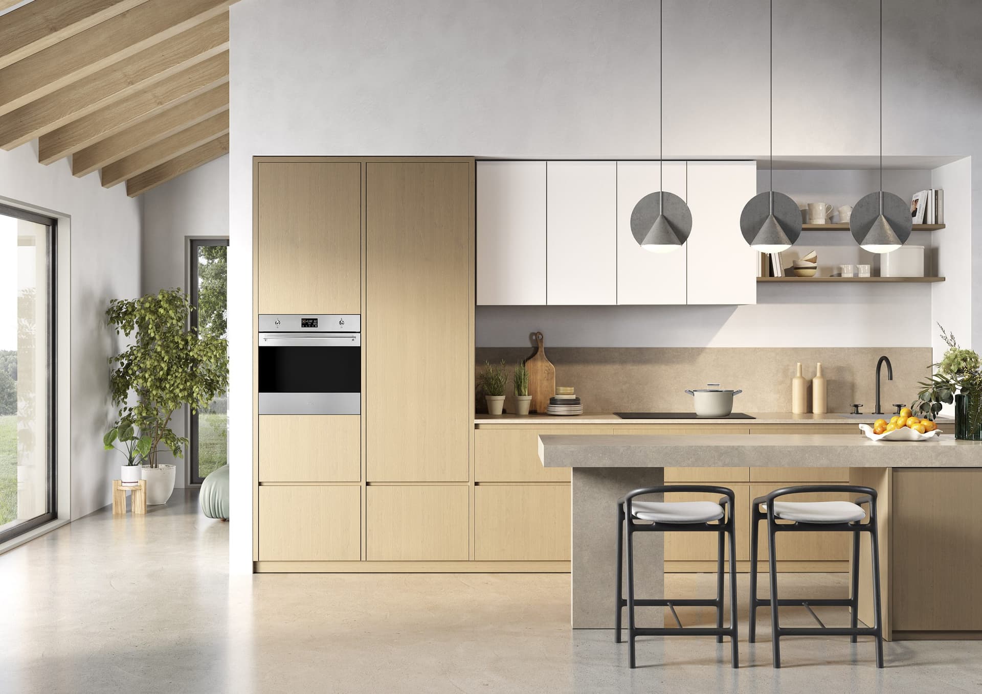 SMEG SO6303APX omnichef oven, Rvs (afbeelding 2 van 3)