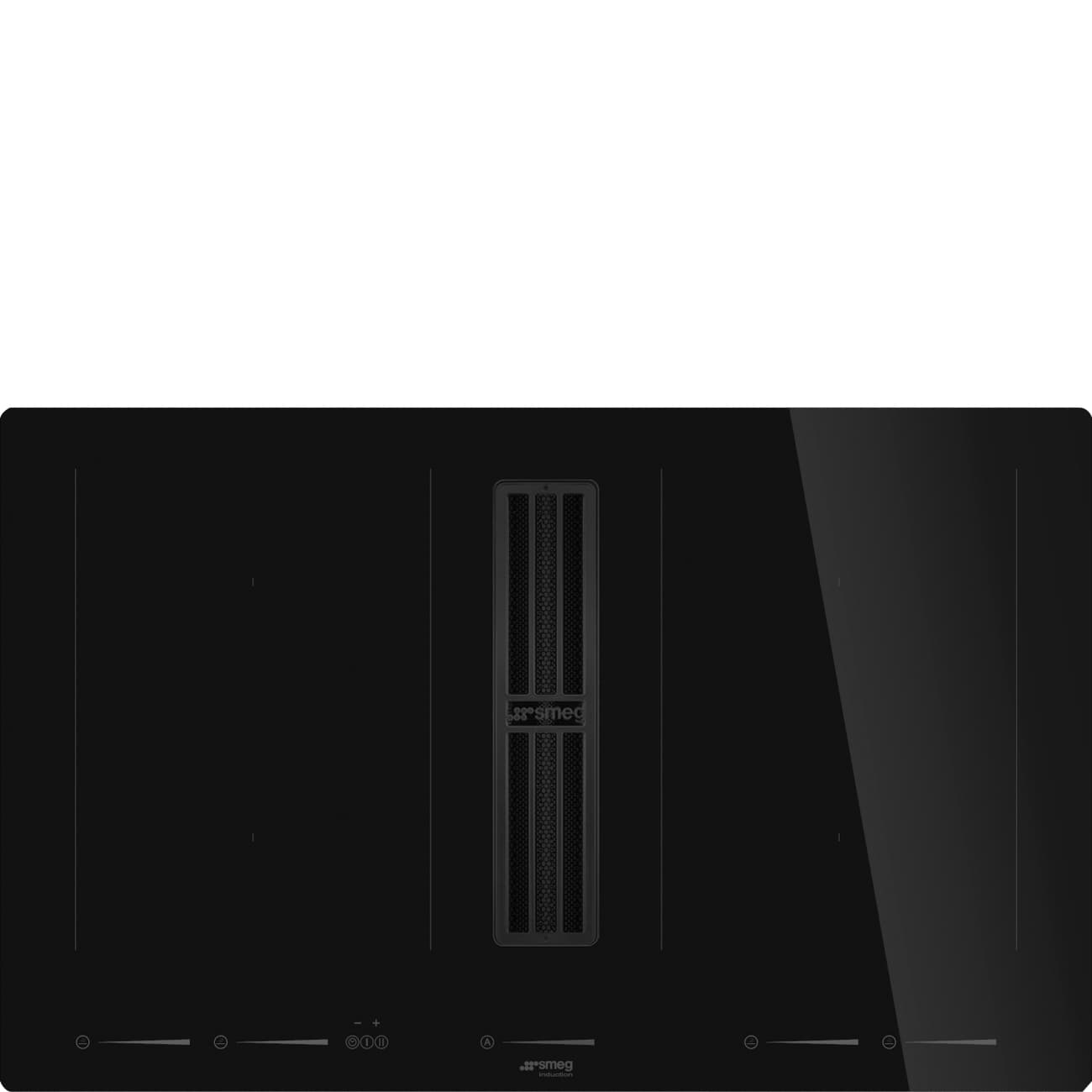 SMEG HOBD682D2 kookplaat, Zwart