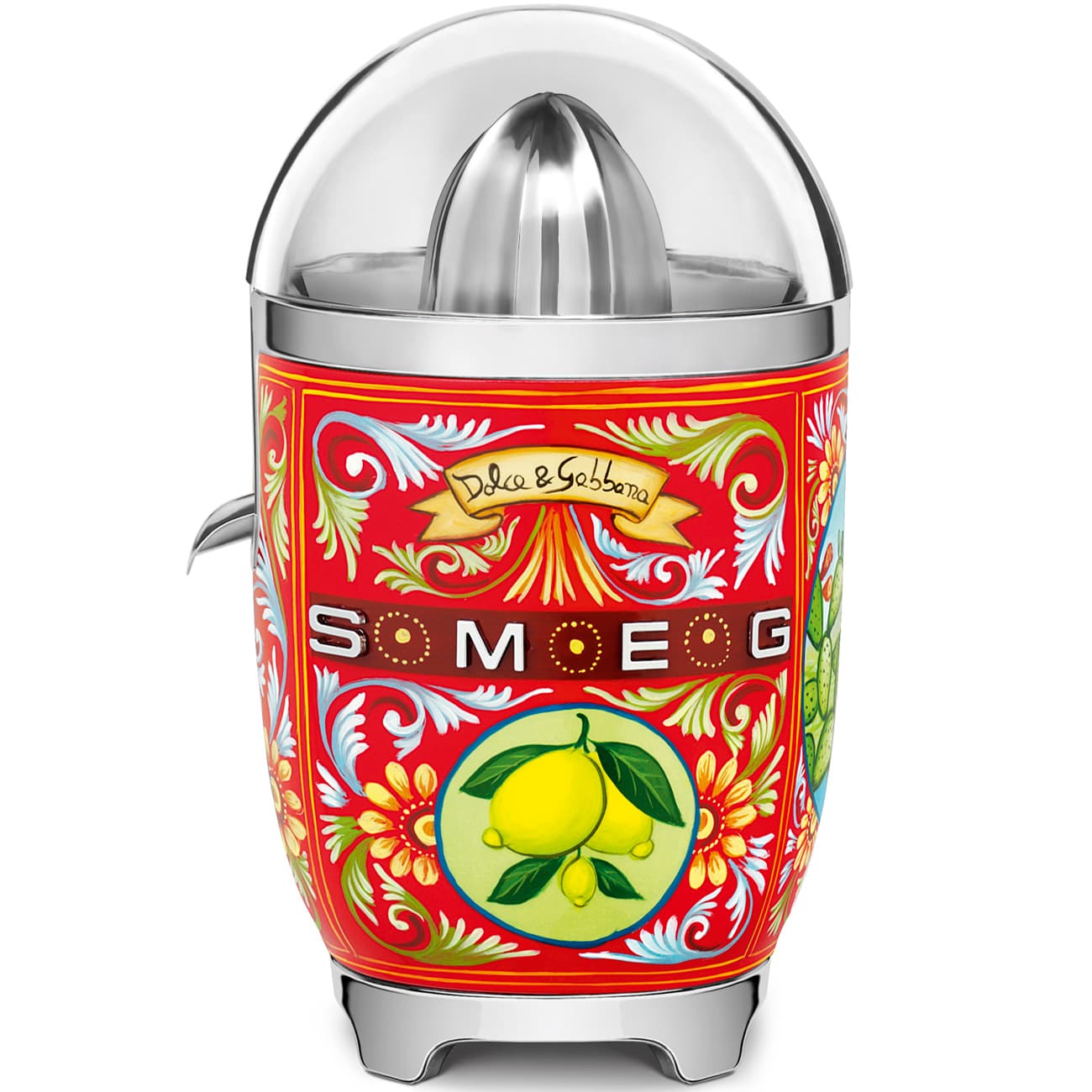 SMEG CJF01DGEU citruspers D&G Sicily is my love, Dolce & Gabbana