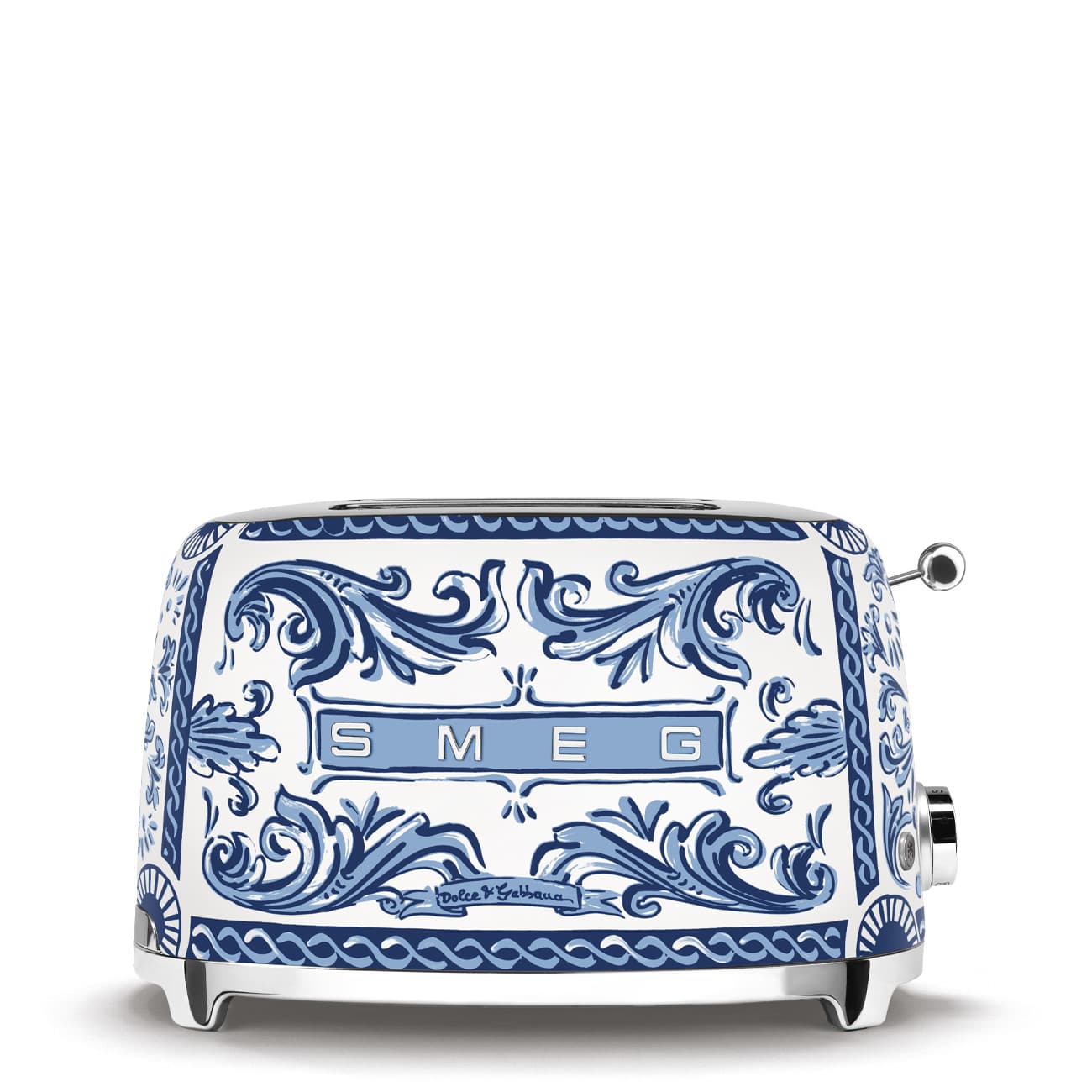 SMEG TSF01DGBEU broodrooster D&G Blu Mediterraneo, Dolce & Gabbana