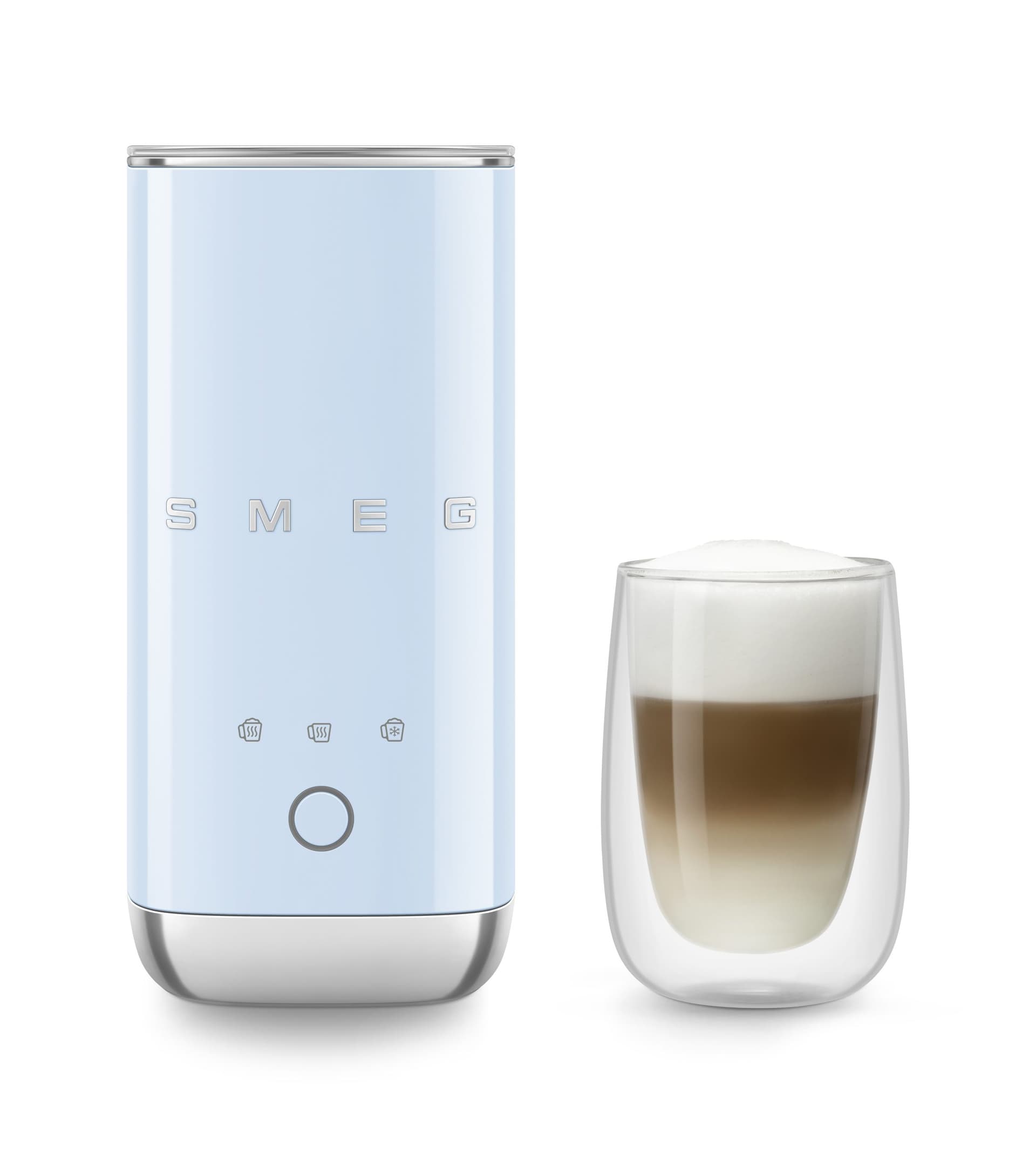SMEG MFF02PBEU melkopschuimer pastelblauw (afbeelding 2 van 2)