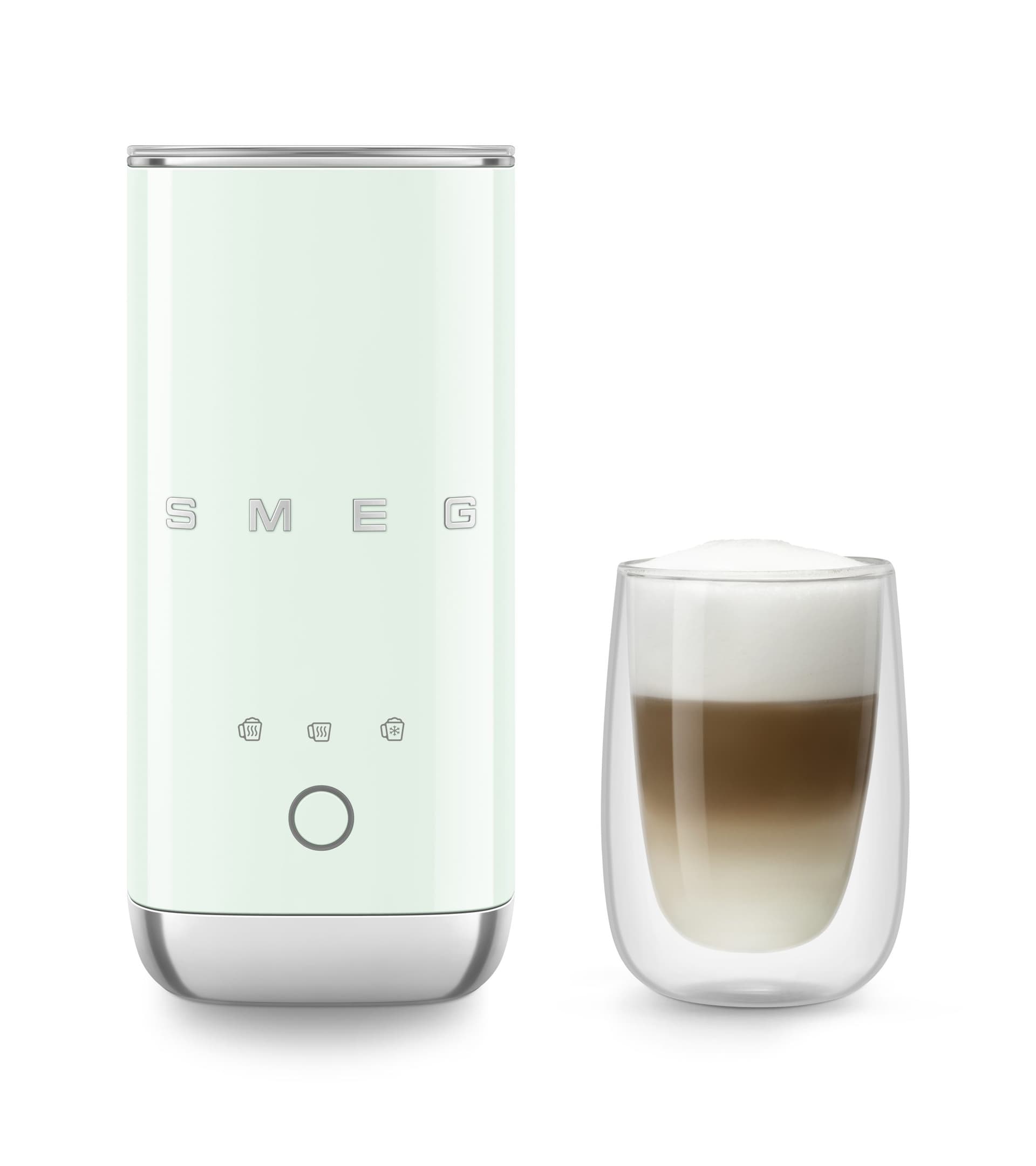 SMEG MFF02PGEU melkopschuimer pastelgroen (afbeelding 2 van 2)