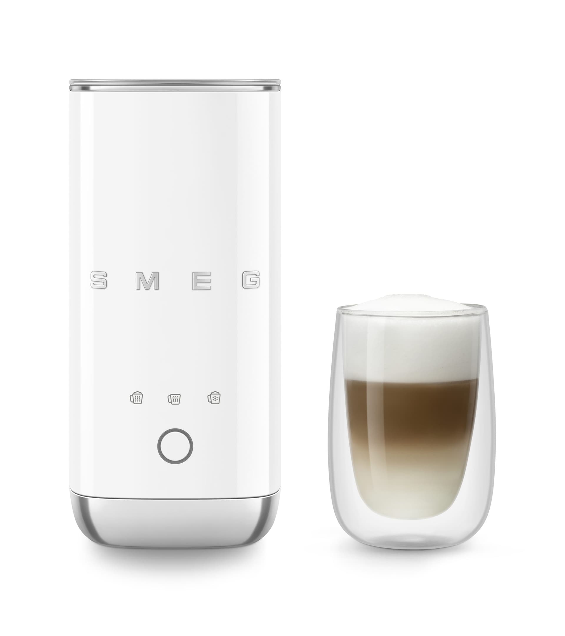 SMEG MFF02WHEU melkopschuimer wit (afbeelding 2 van 2)