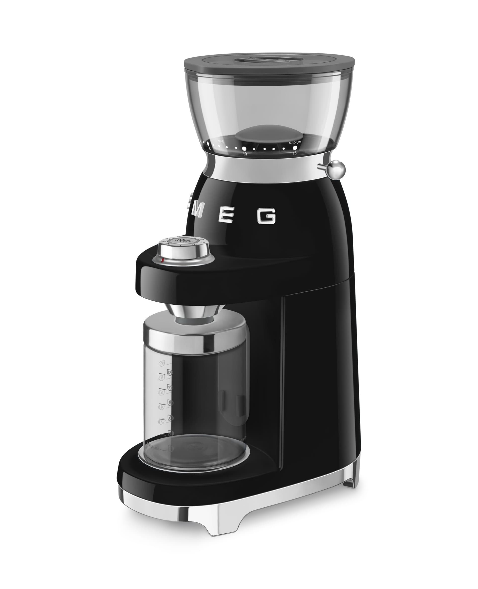 SMEG CGF03BLEU bonenmaler zwart (afbeelding 3 van 3)