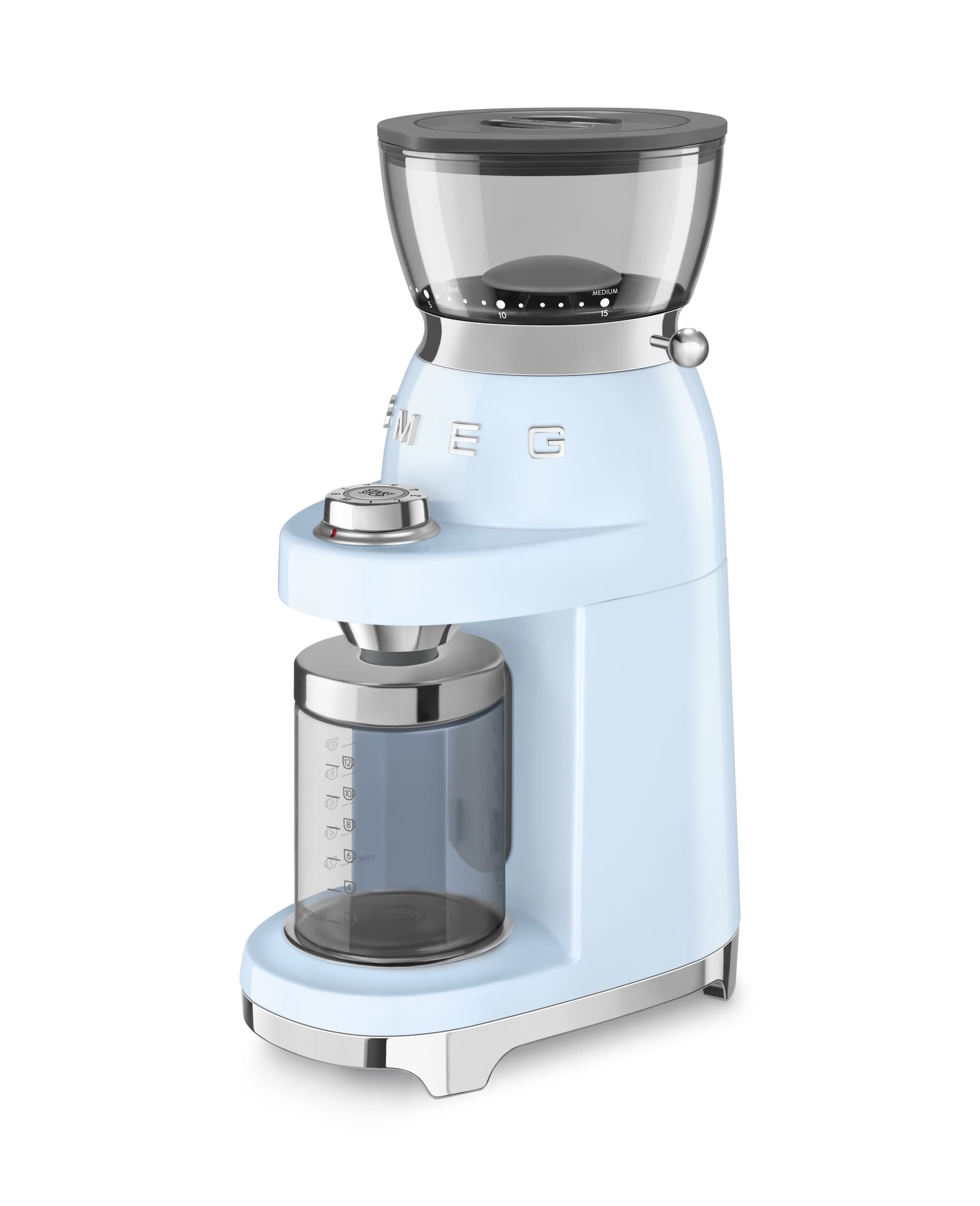 SMEG CGF03PBEU bonenmaler pastelblauw (afbeelding 3 van 3)