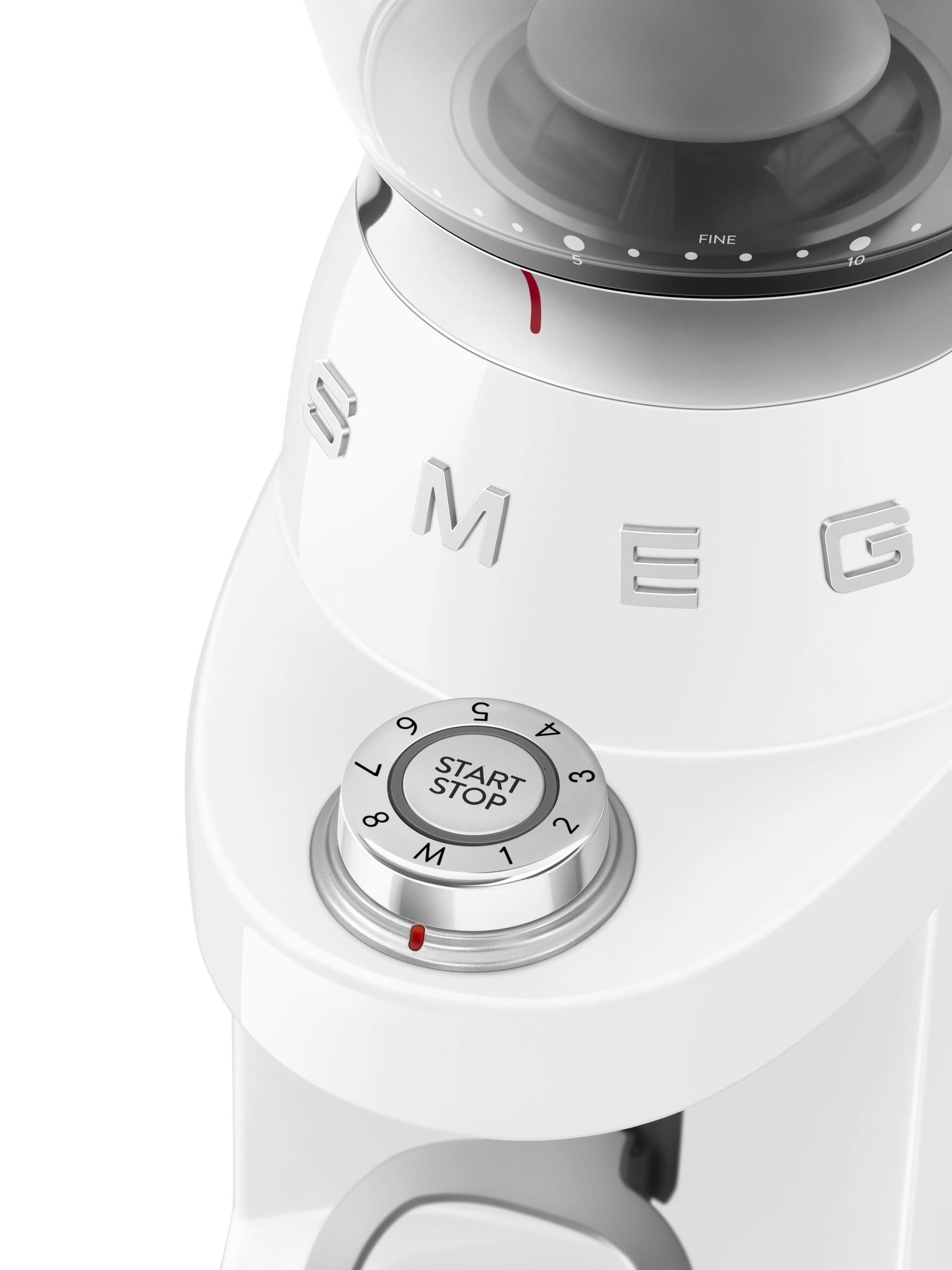 SMEG CGF03WHEU bonenmaler wit (afbeelding 2 van 3)