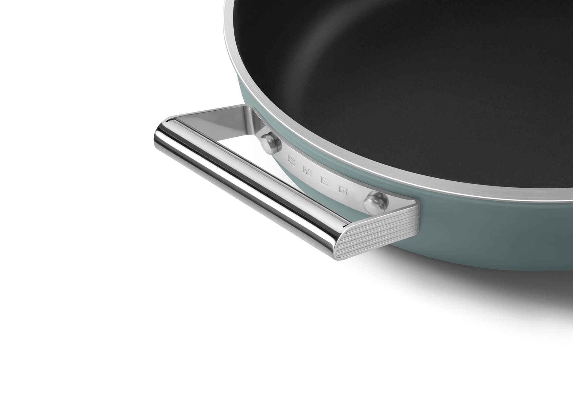 SMEG DPF2812EGM smoorpan emerald green (afbeelding 2 van 3)