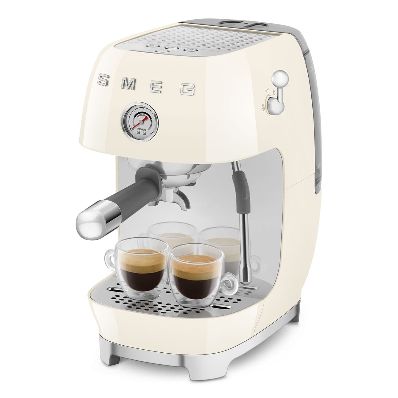 SMEG ECF03CREU espressomachine, Creme (afbeelding 4 van 6)
