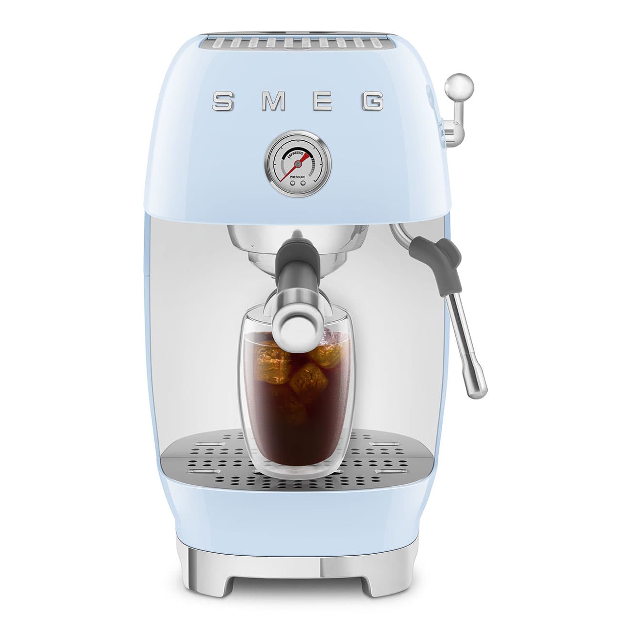SMEG ECF03PBEU espressomachine, Pastelblauw (afbeelding 3 van 6)