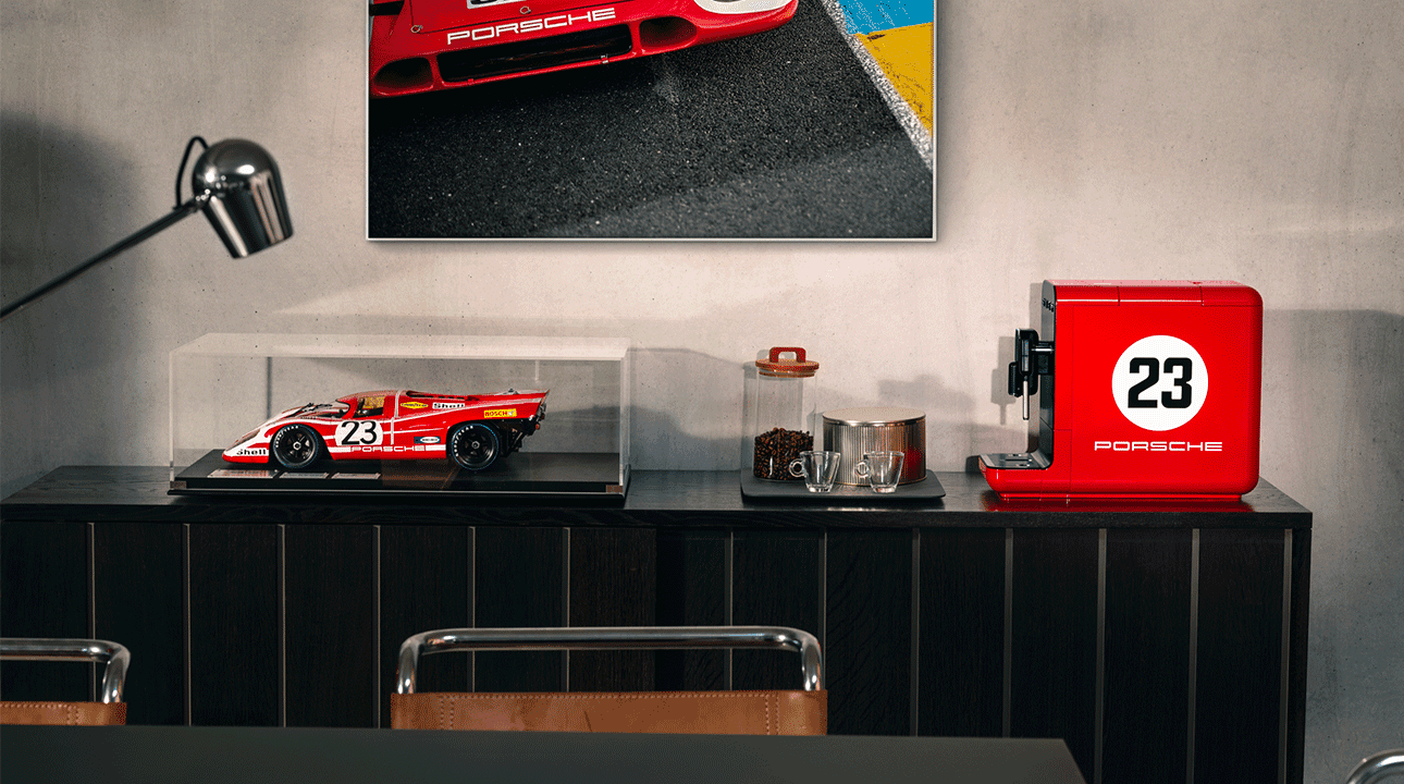 SMEG BCC12917EU koffiemachine Porsche 917 Salzburg, Porsche x SMEG (afbeelding 3 van 3)