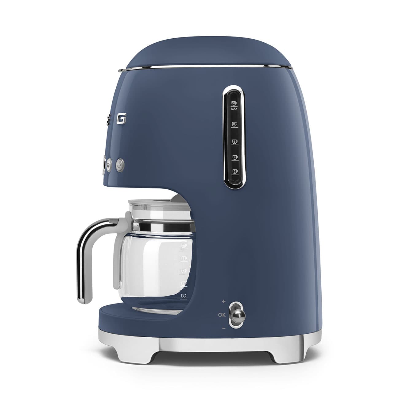 SMEG DCF02NBEU filterkoffiemachine, Navy Blue (afbeelding 4 van 5)