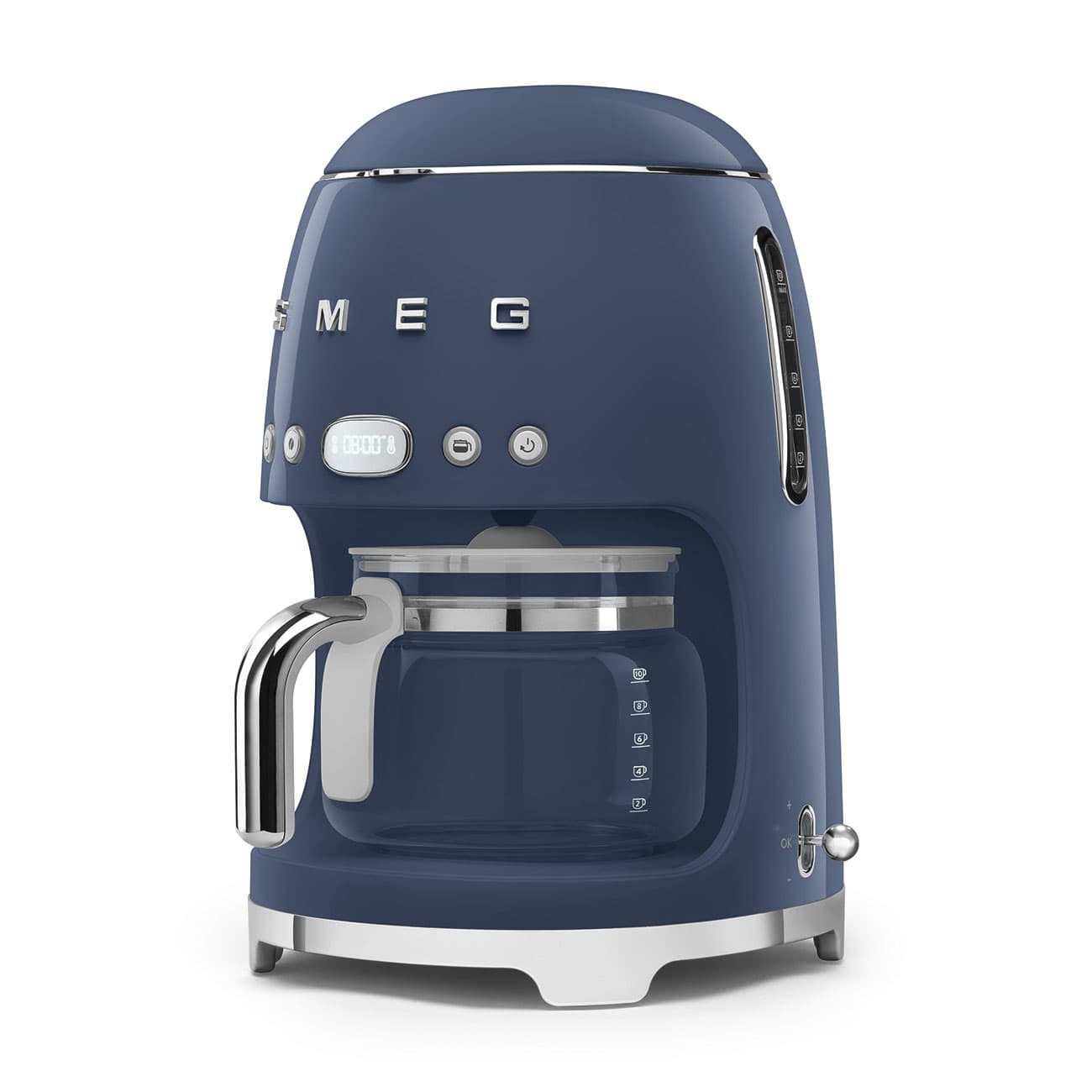 SMEG DCF02NBEU filterkoffiemachine, Navy Blue (afbeelding 3 van 5)