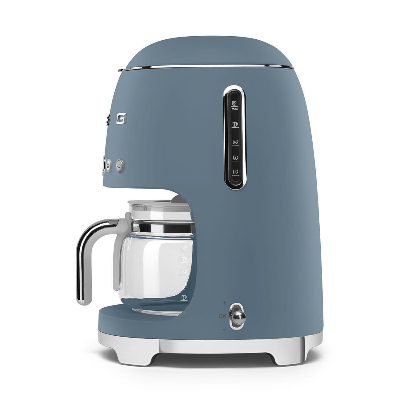 SMEG DCF02SBMEU filterkoffiemachine, Storm blue (afbeelding 4 van 5)