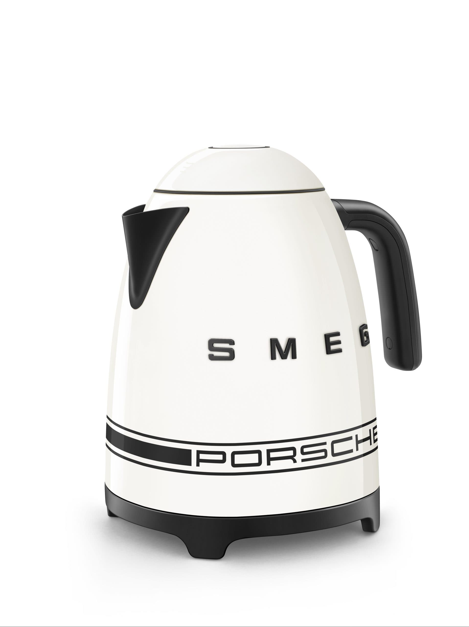 SMEG KLF03PCWEU waterkoker Porsche Carrara White, Porsche x SMEG