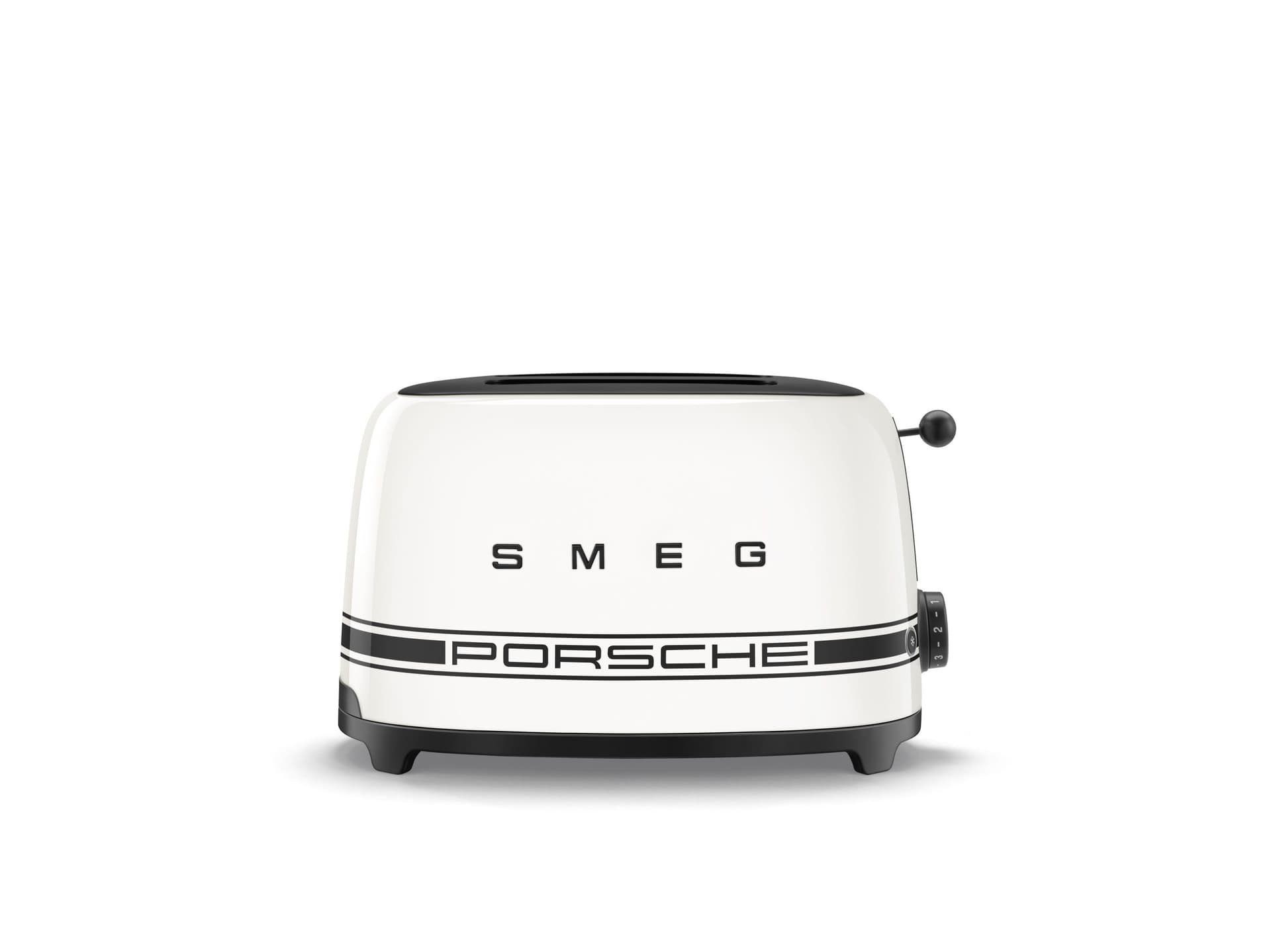 SMEG TSF01PCWEU broodrooster Porsche Carrara White, Porsche x SMEG