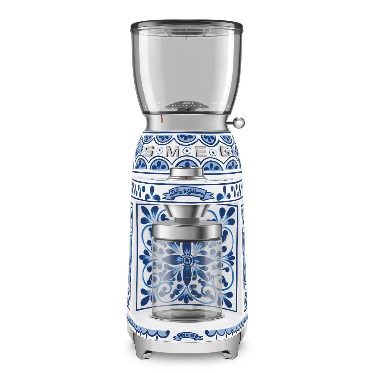 SMEG CGF01DGBEU bonenmaler D&G Blu Mediterraneo, Dolce & Gabbana