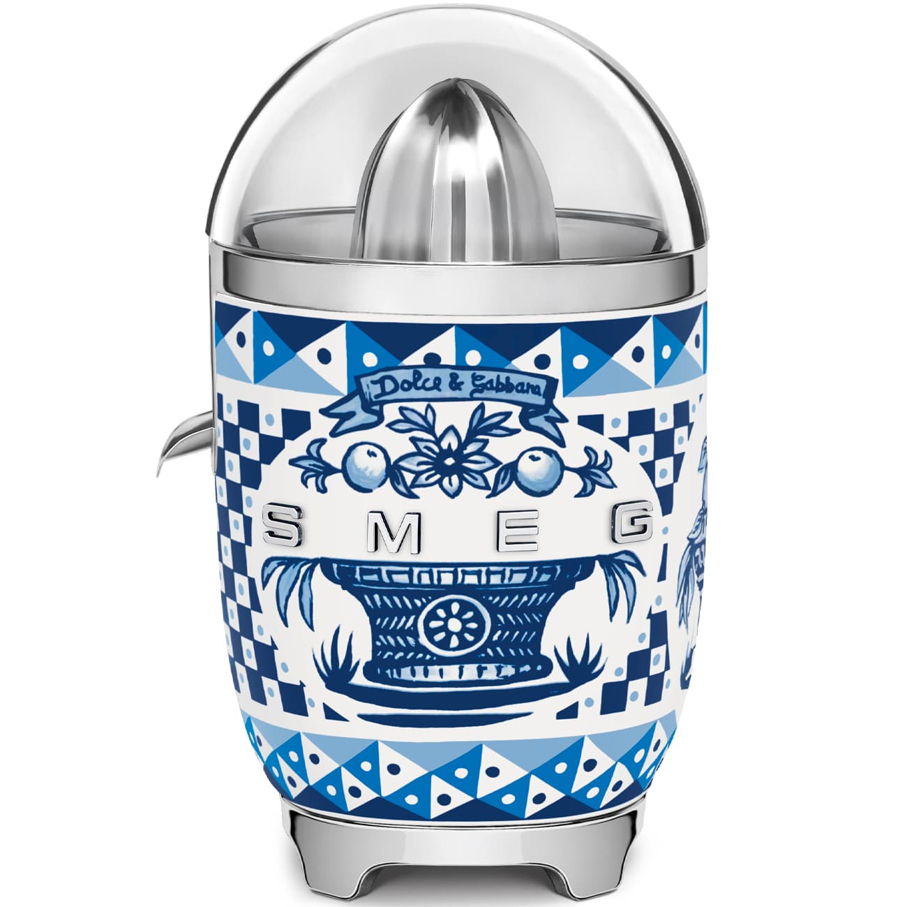 SMEG CJF01DGBEU citruspers D&G Blu Mediterraneo, Dolce & Gabbana
