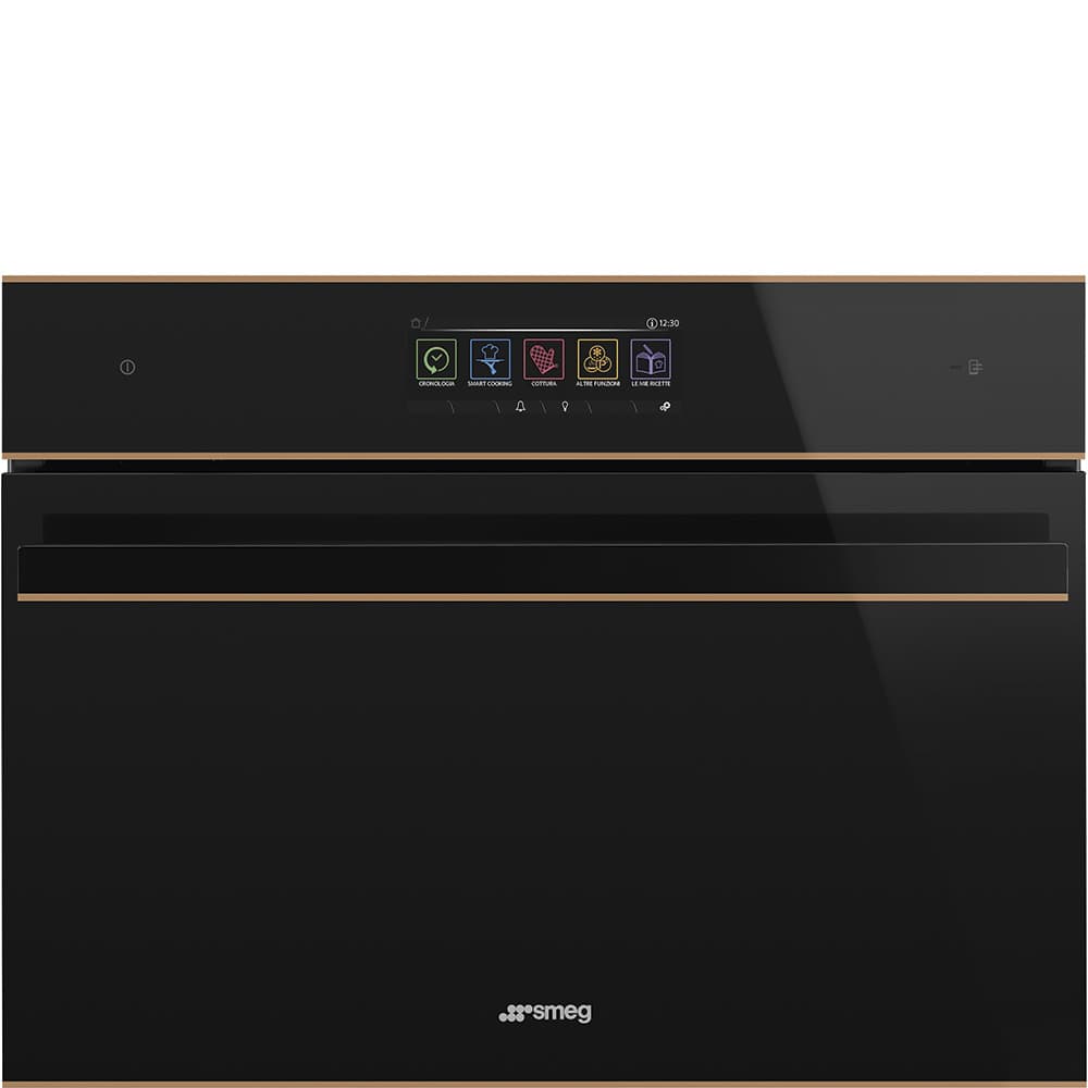 SMEG SO4604M2PNR combi-magnetron oven, Zwart